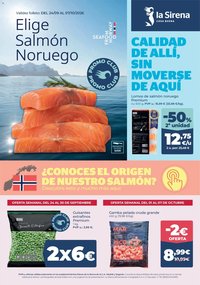 La Sirena folleto