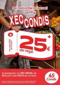 Condis - folleto