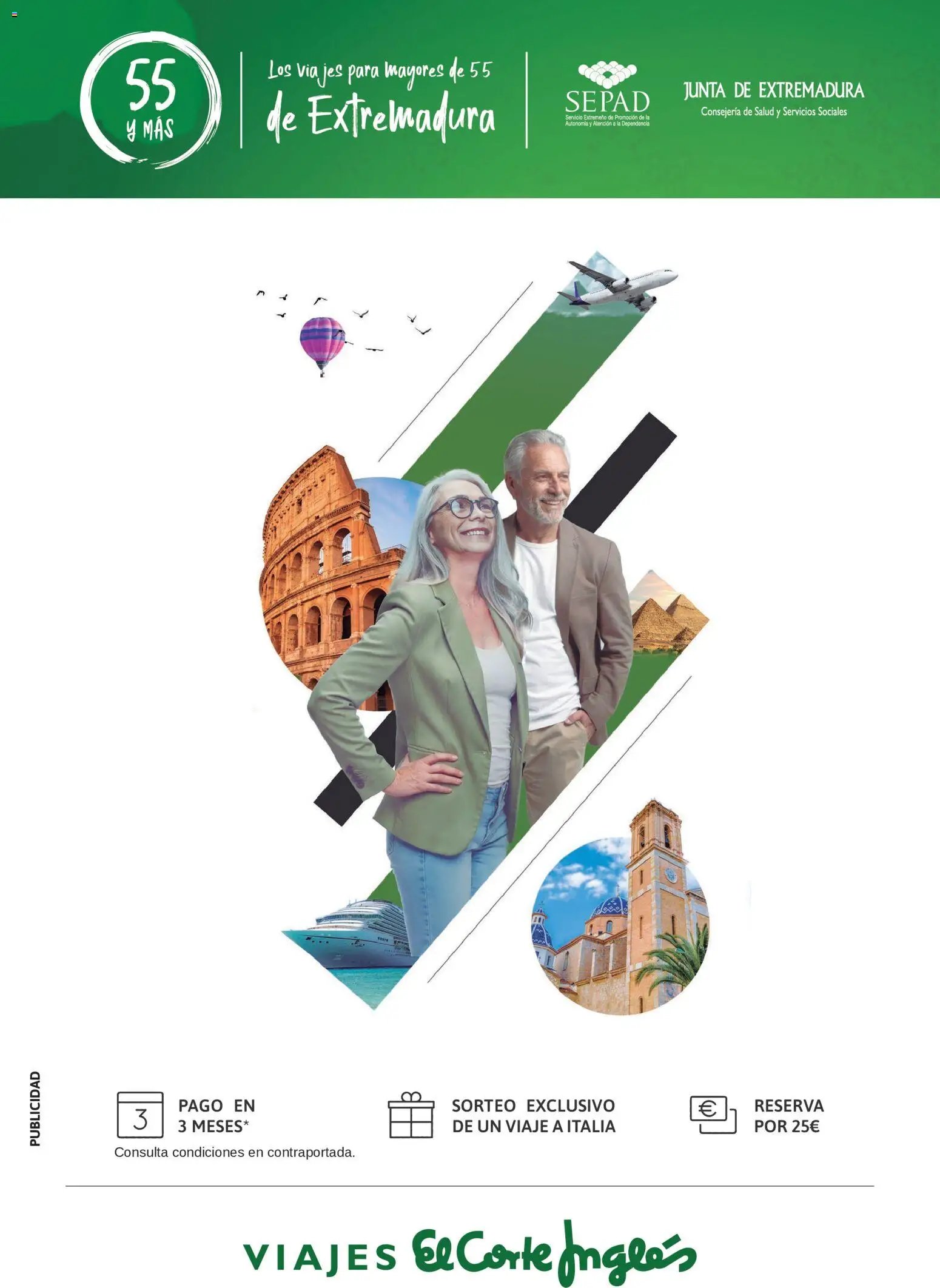 Viajes El Corte Inglés Junta de Extremadura