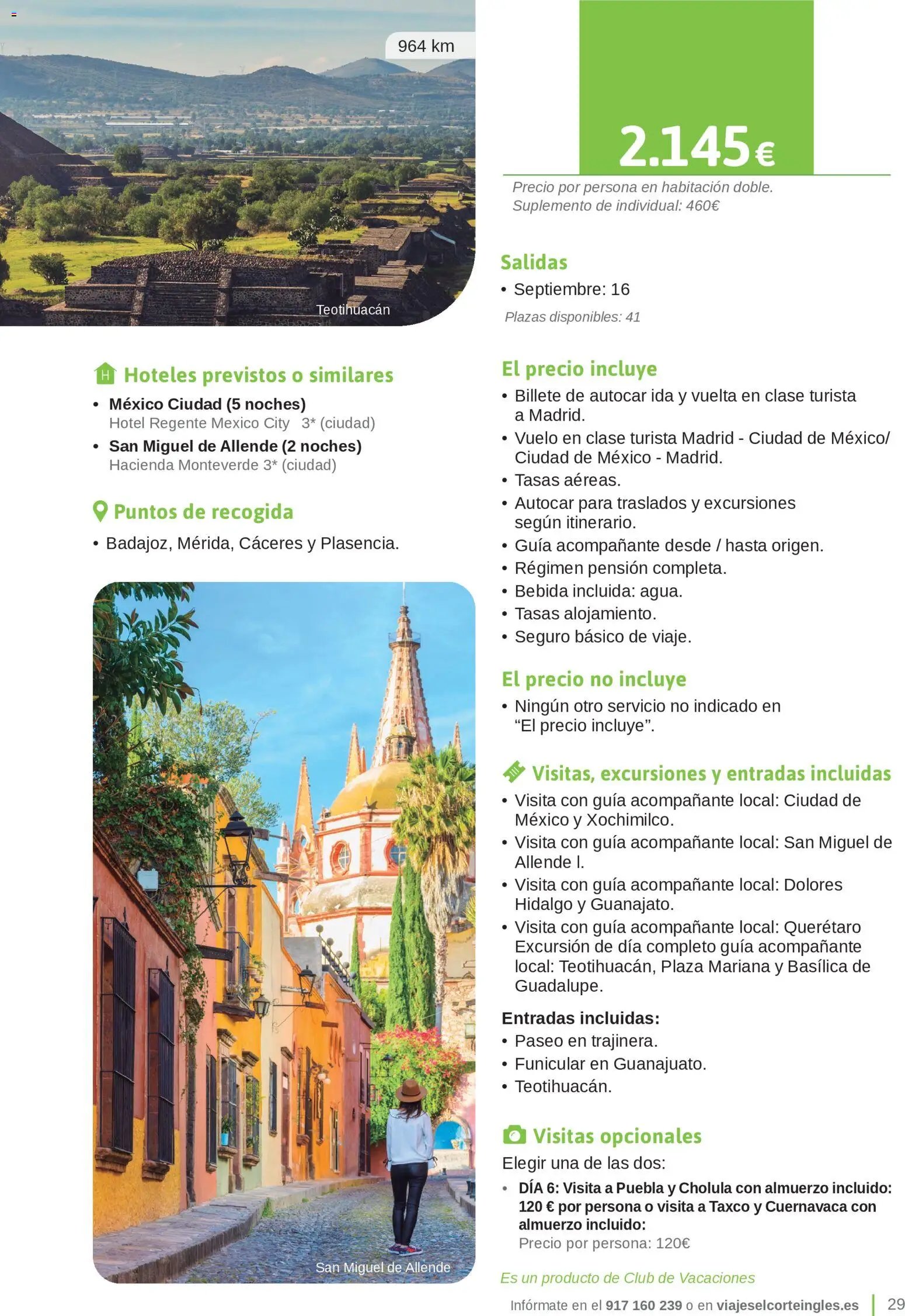 Viajes El Corte Inglés Junta de Extremadura