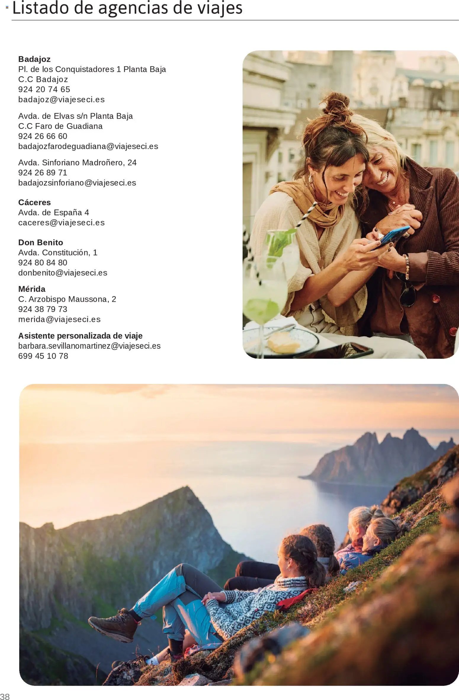 Viajes El Corte Inglés Junta de Extremadura