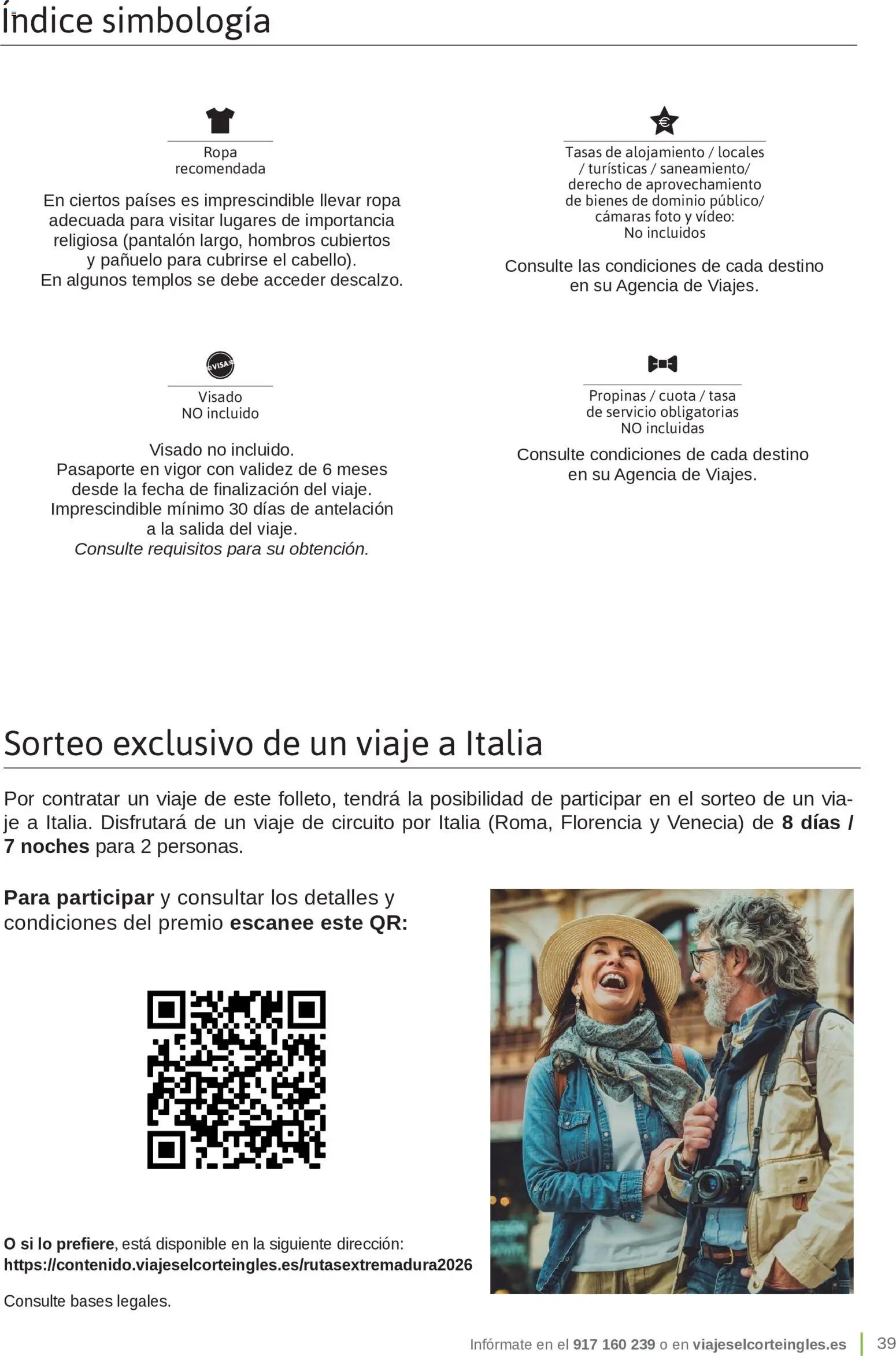 Viajes El Corte Inglés Junta de Extremadura