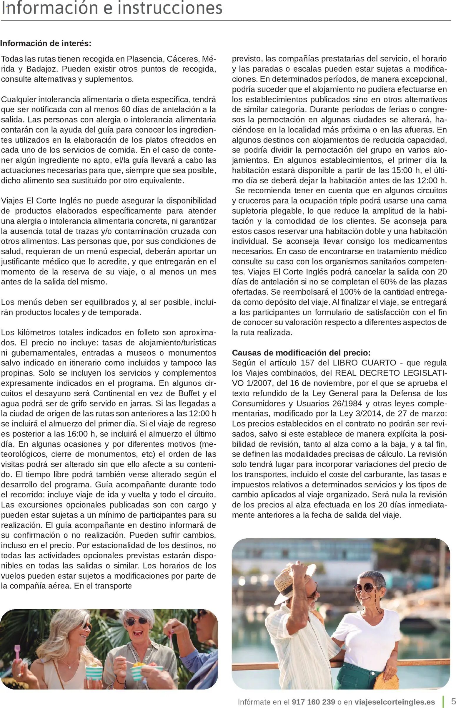 Viajes El Corte Inglés Junta de Extremadura