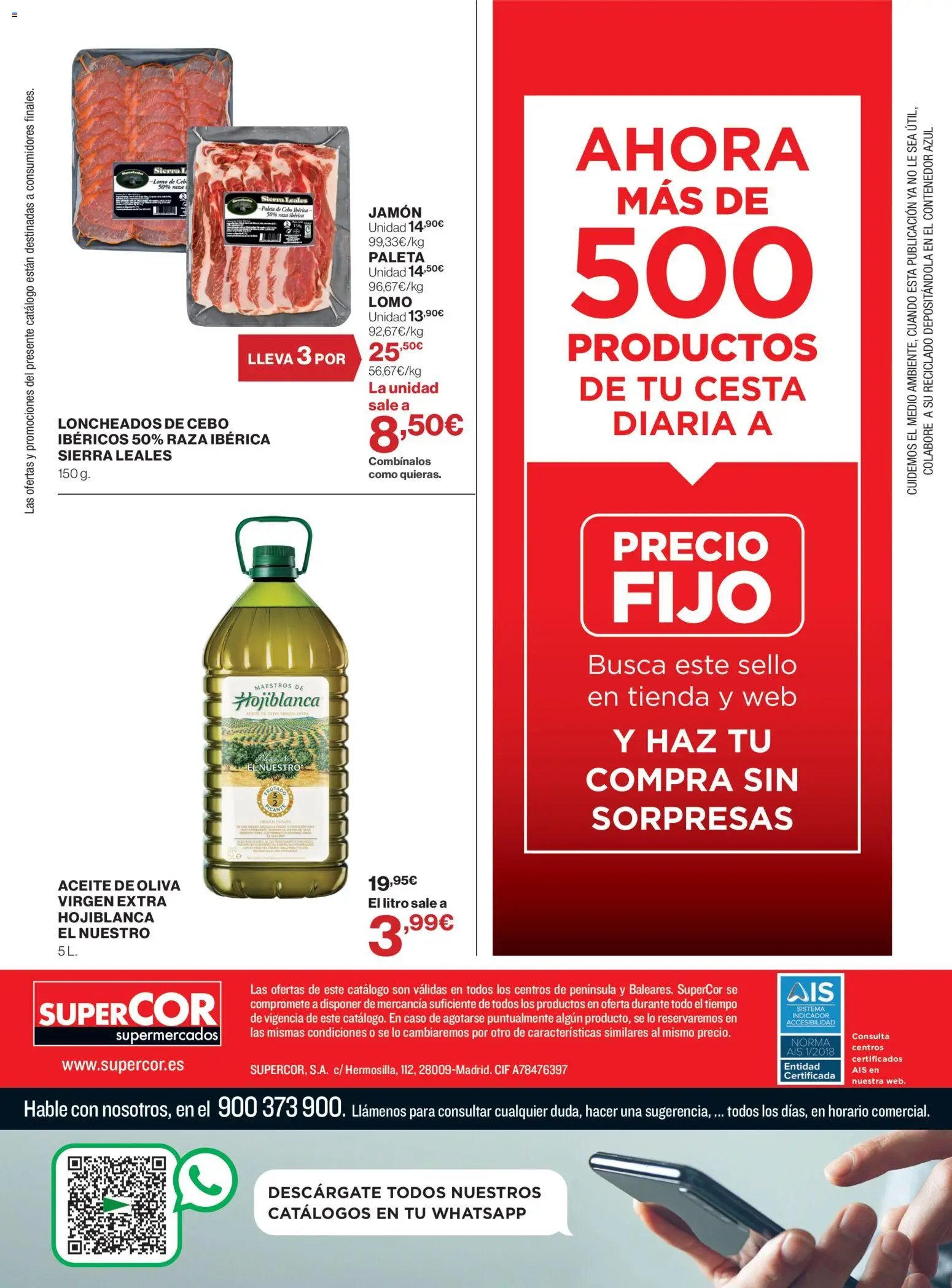Supercor folleto