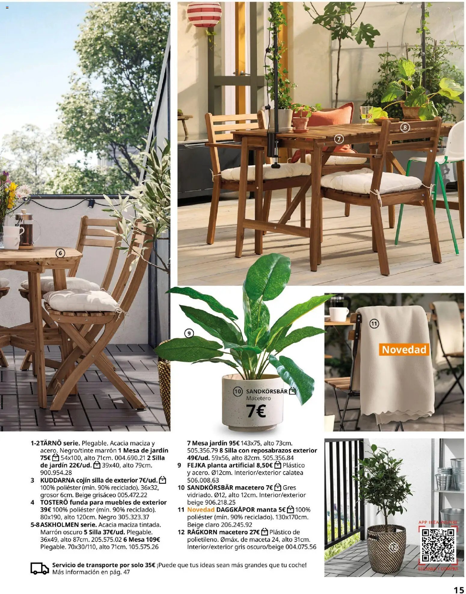 IKEA - Muebles de exterior