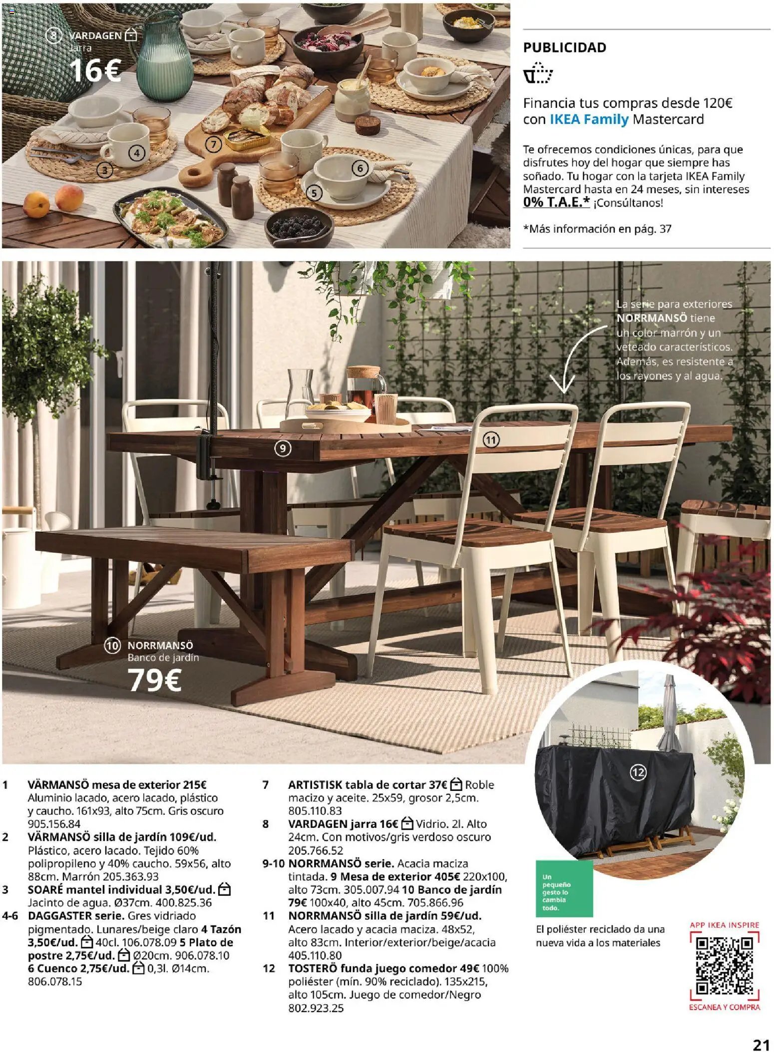 IKEA - Muebles de exterior