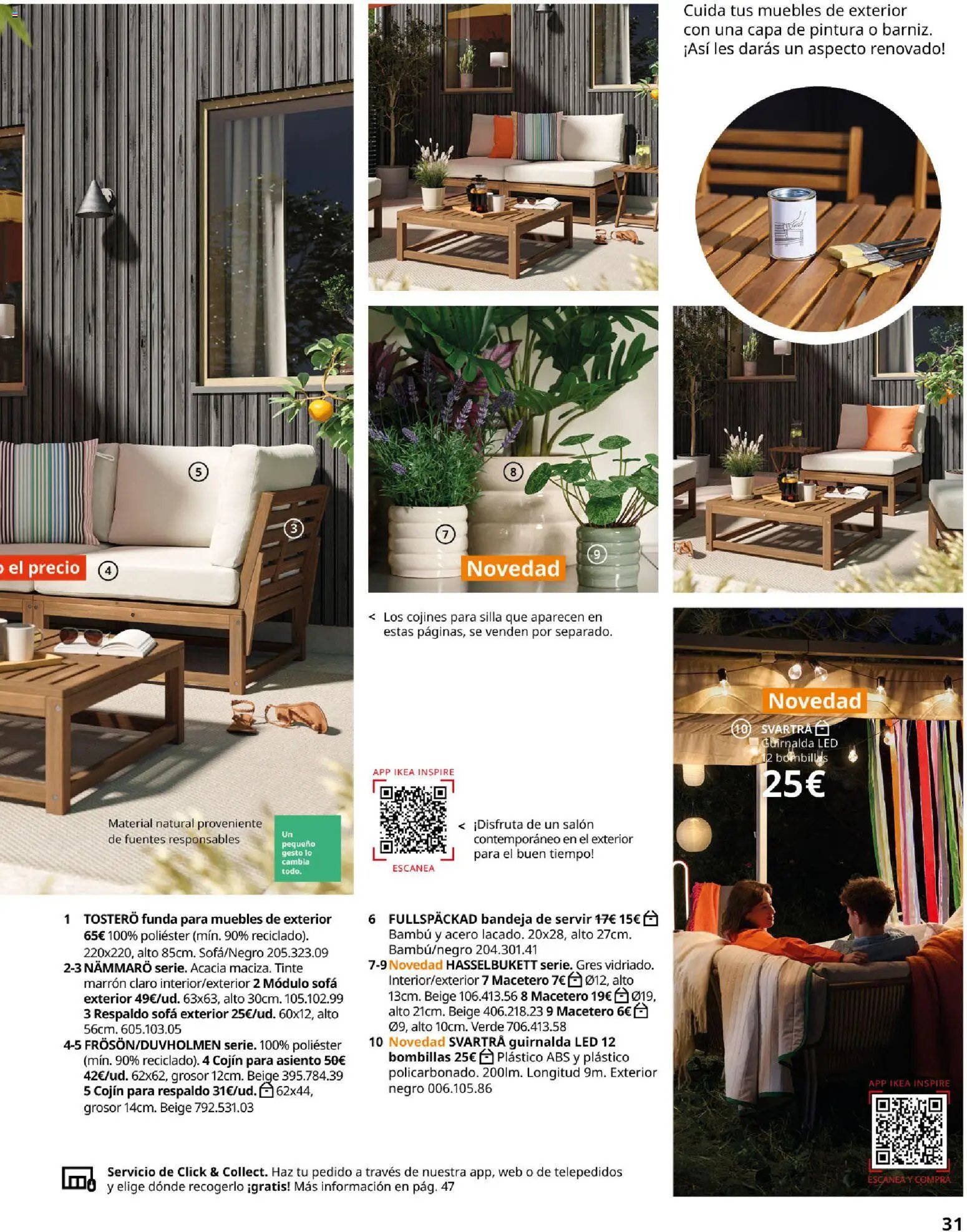 IKEA - Muebles de exterior