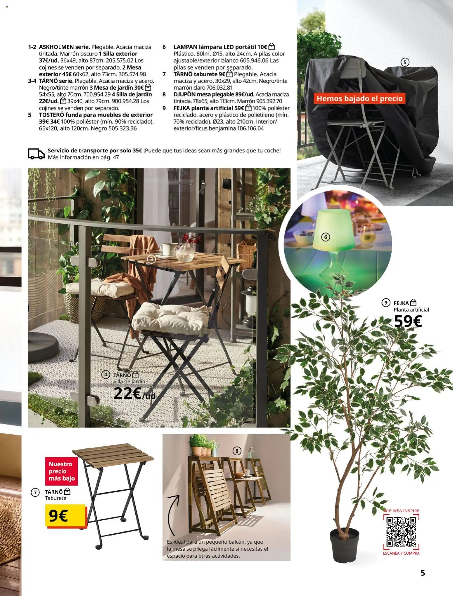 IKEA - Muebles de exterior