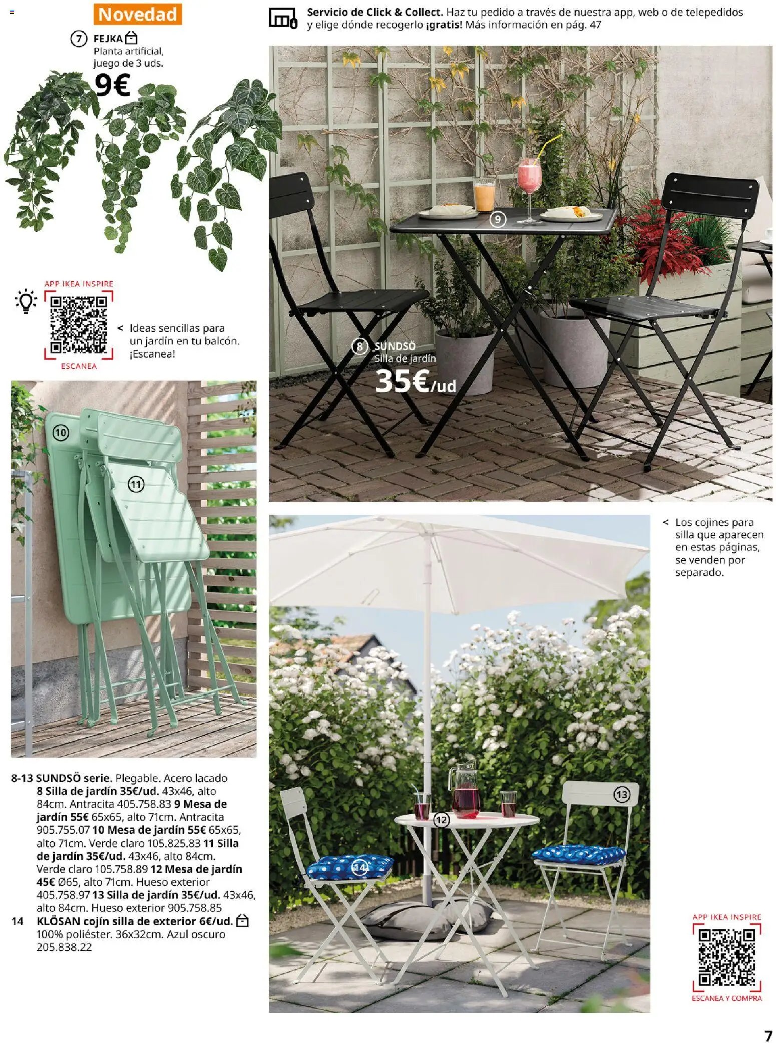 IKEA - Muebles de exterior