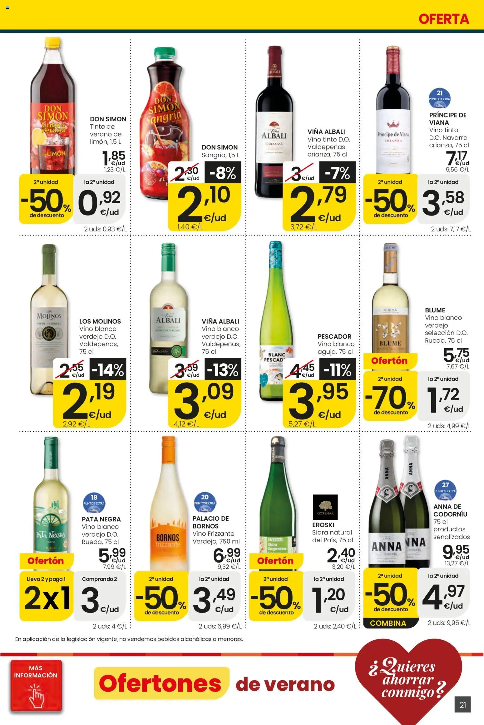 Eroski Ofertones de verano Center