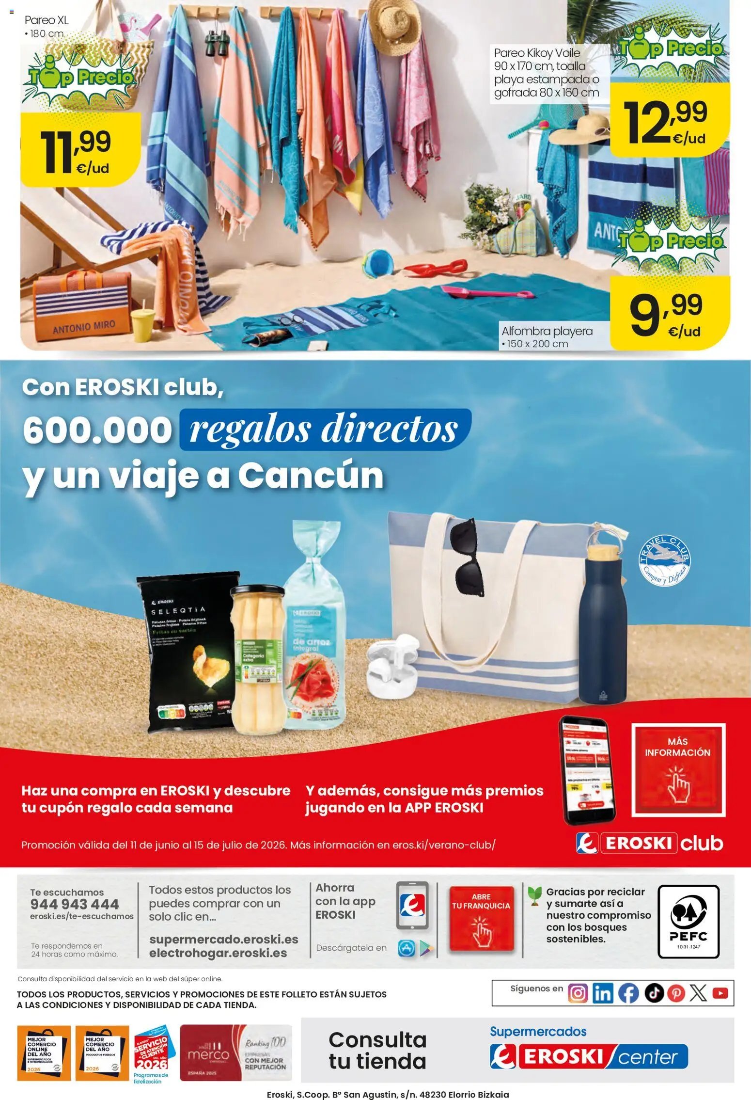 Eroski Ofertones de verano Center