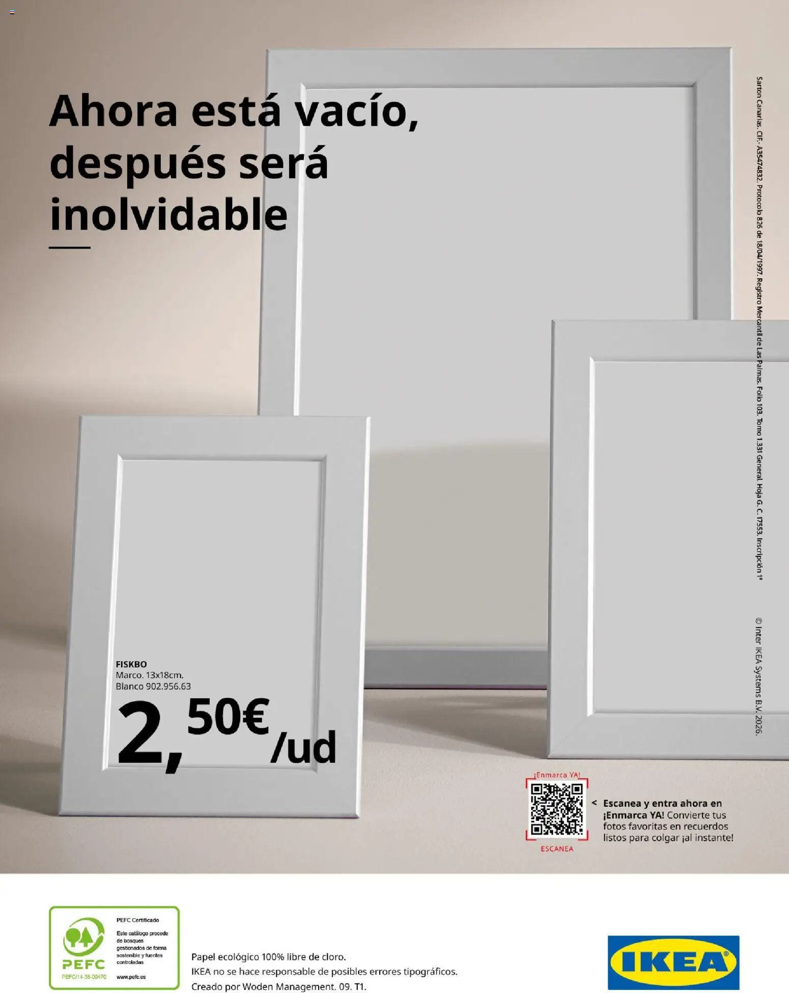 IKEA - Enmarca ya