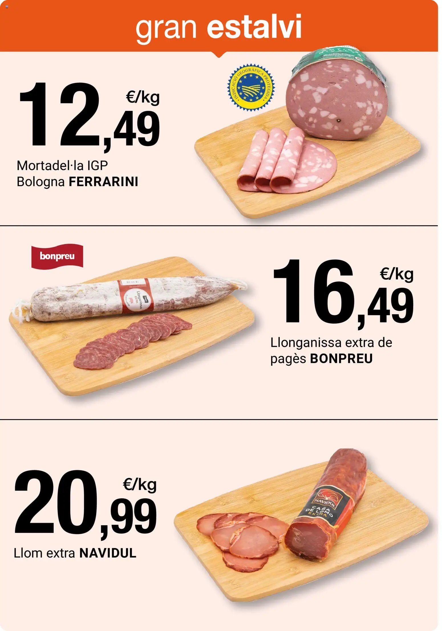 Bonpreu folleto