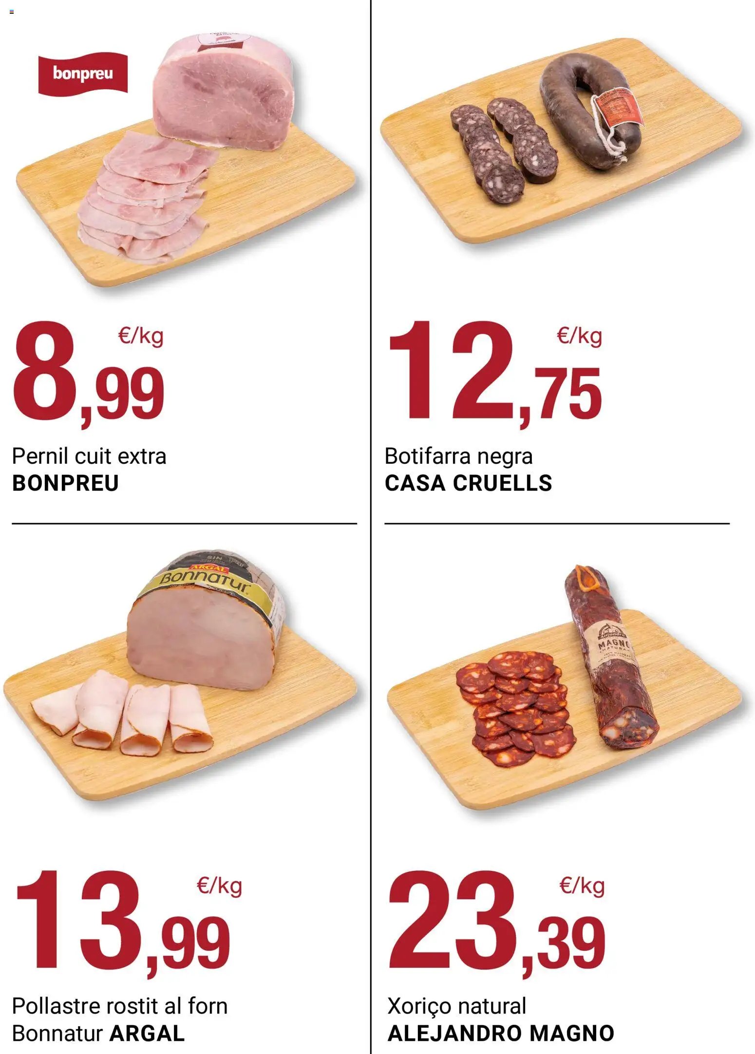Bonpreu folleto