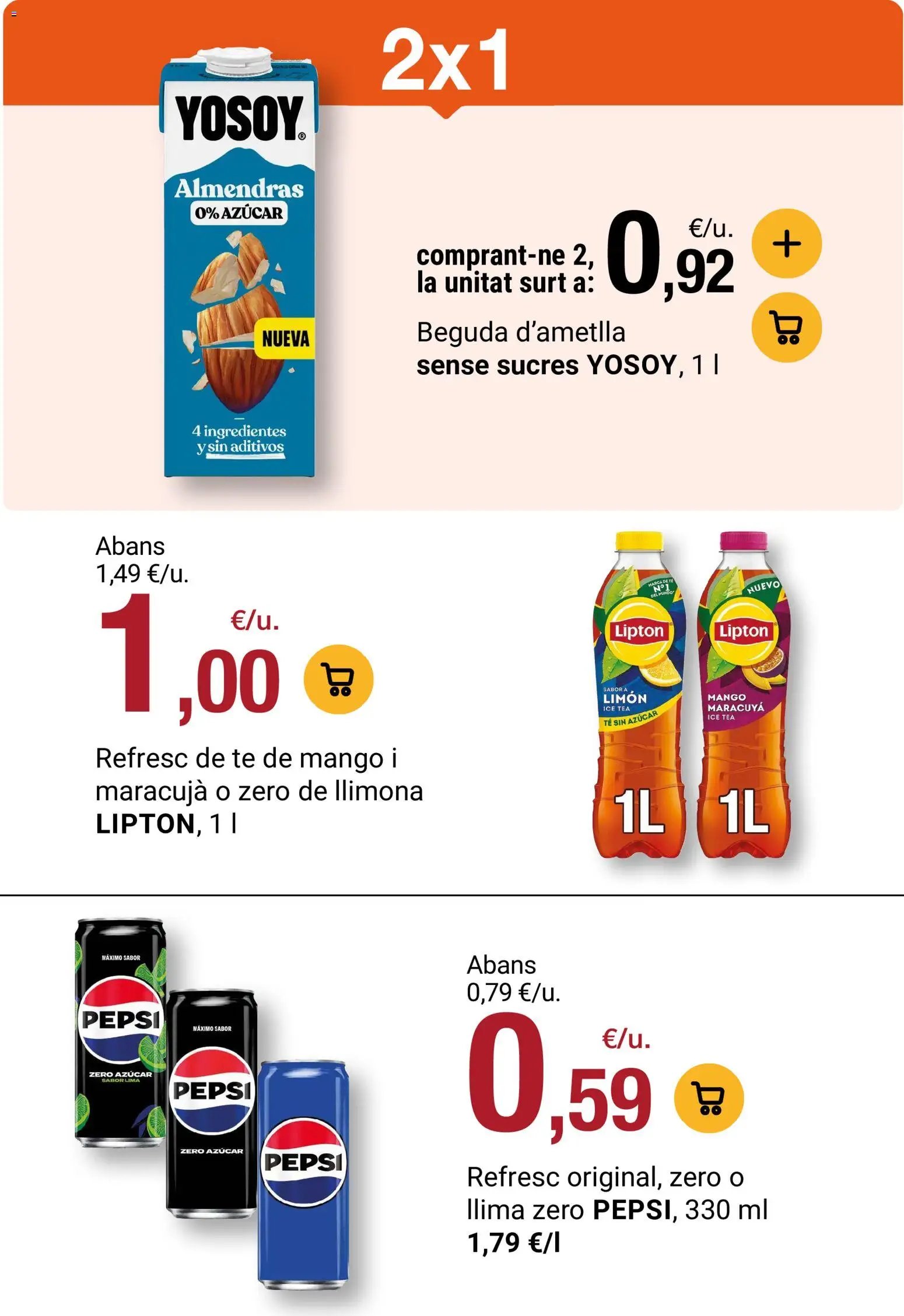 Bonpreu folleto