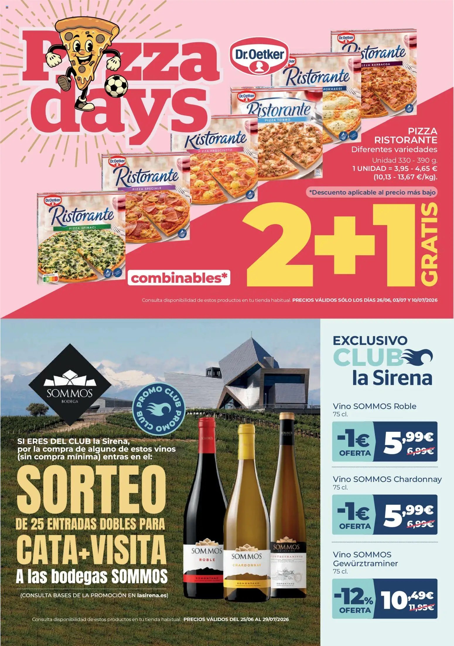 La Sirena folleto
