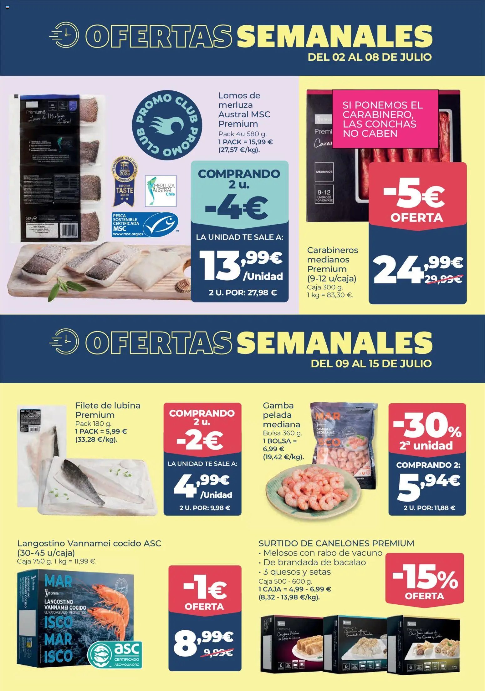 La Sirena folleto
