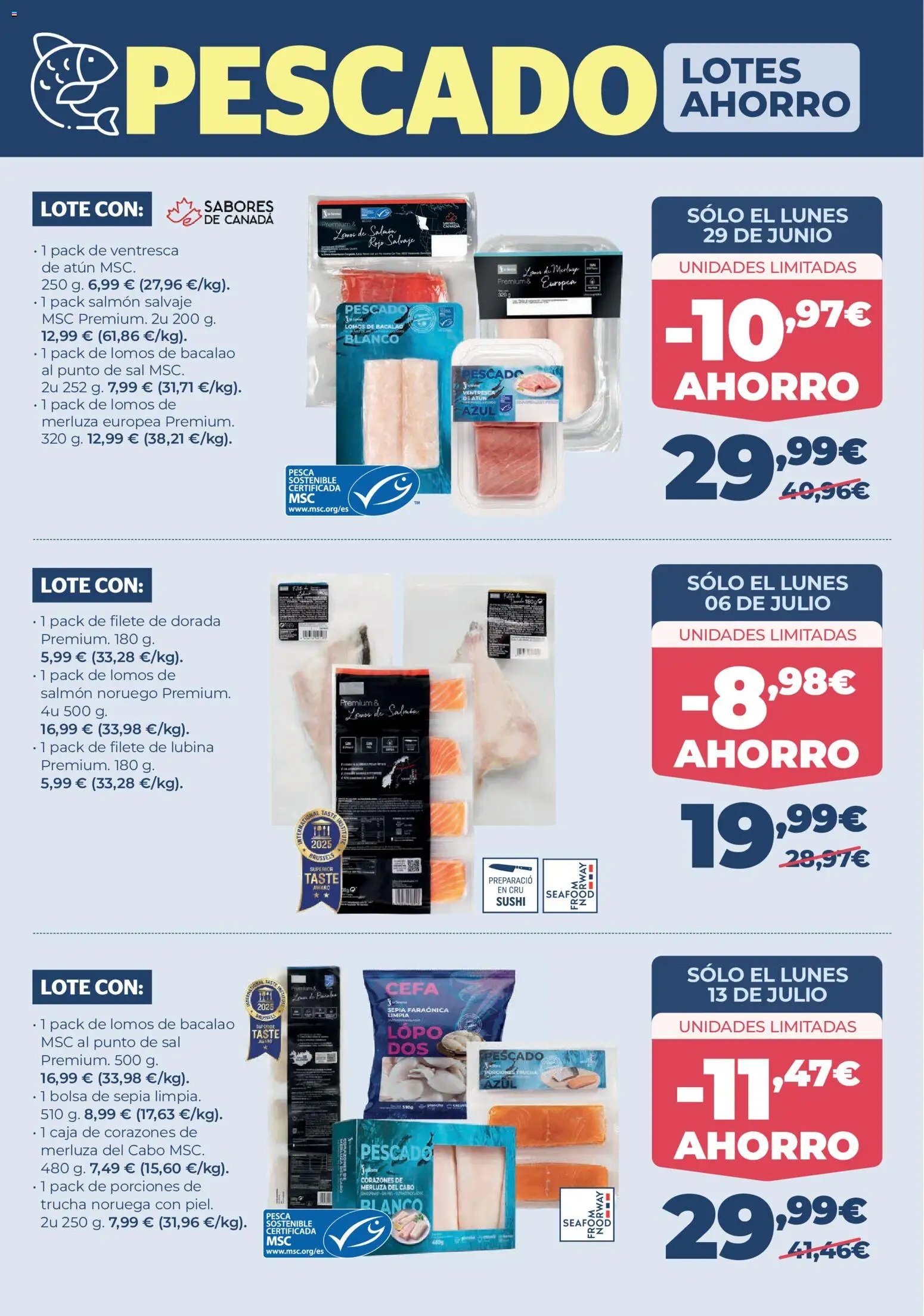 La Sirena folleto