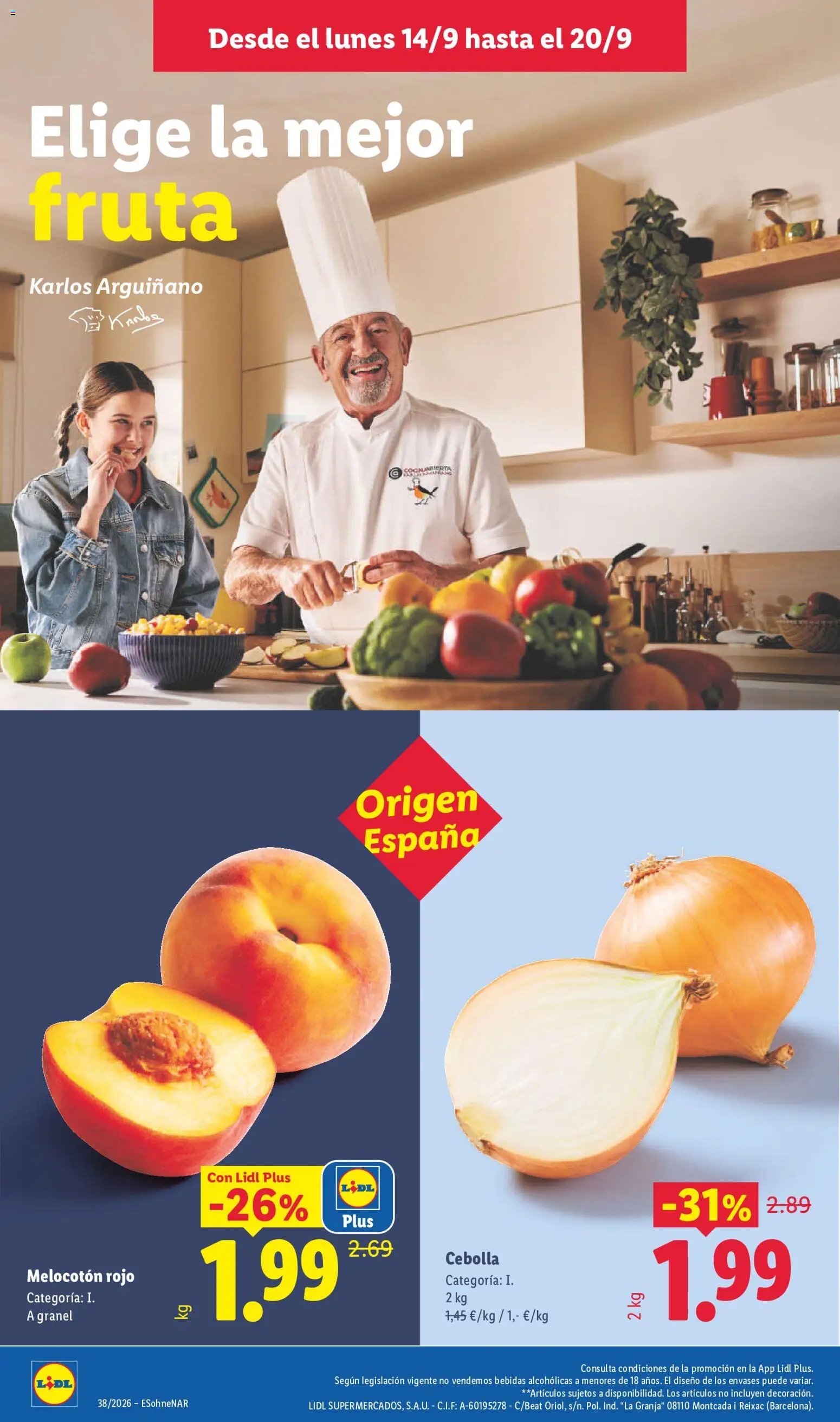 Lidl folleto