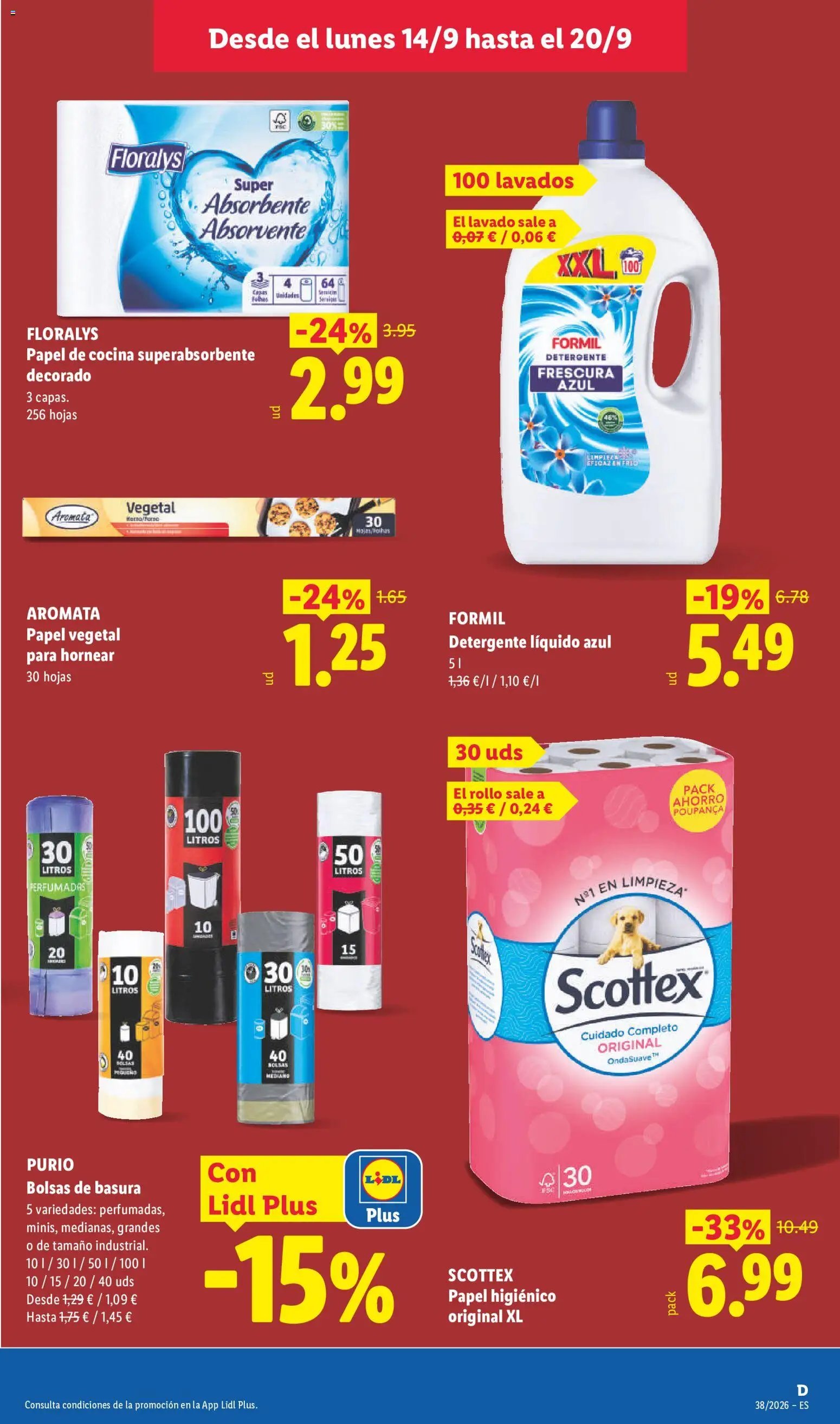Lidl folleto