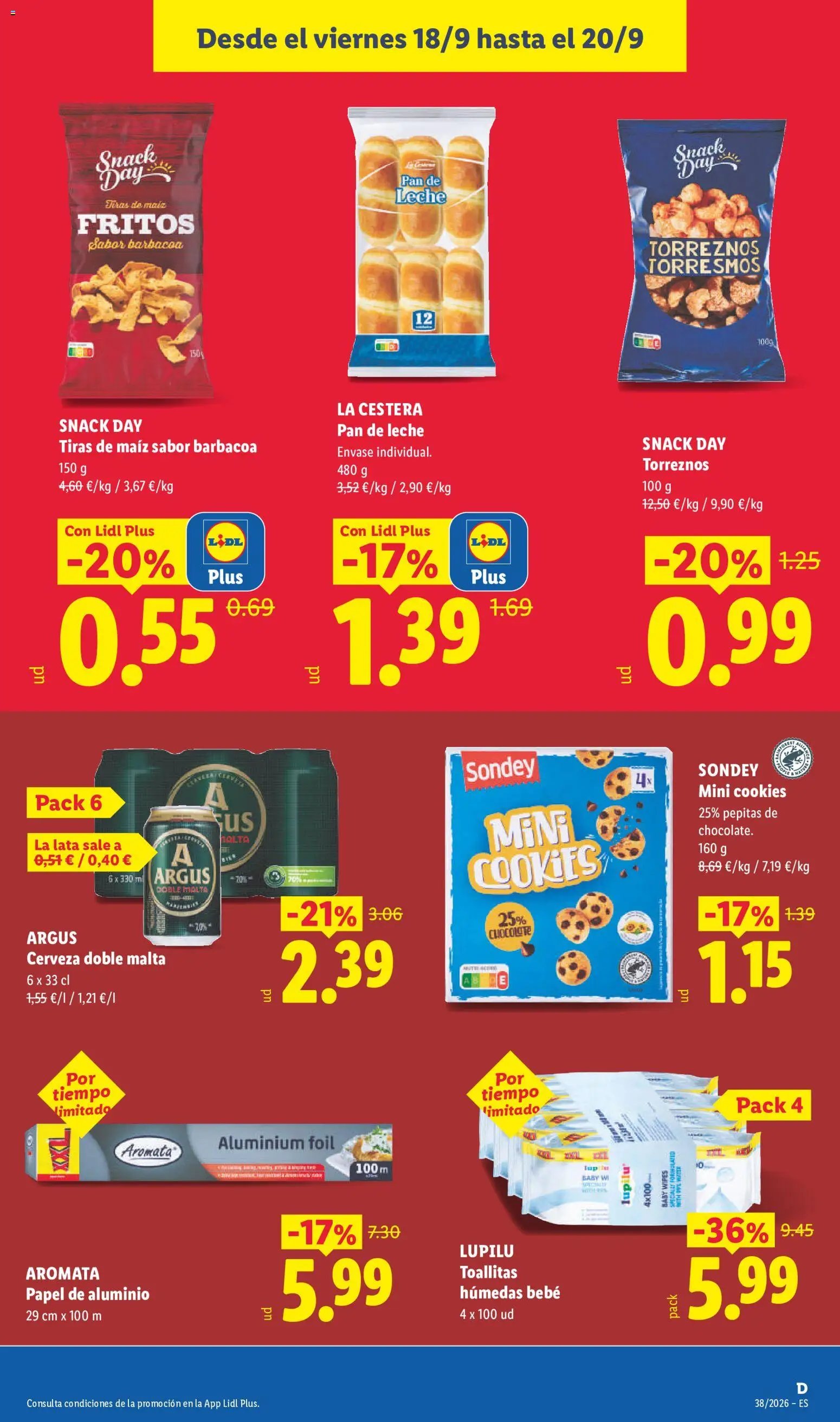 Lidl folleto