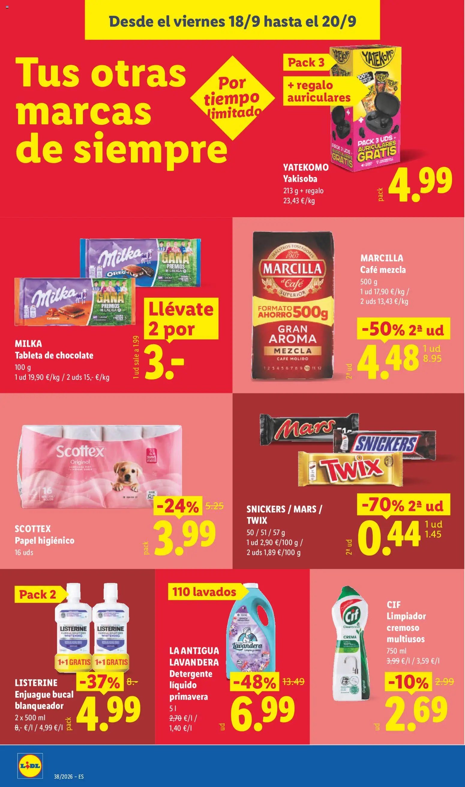 Lidl folleto