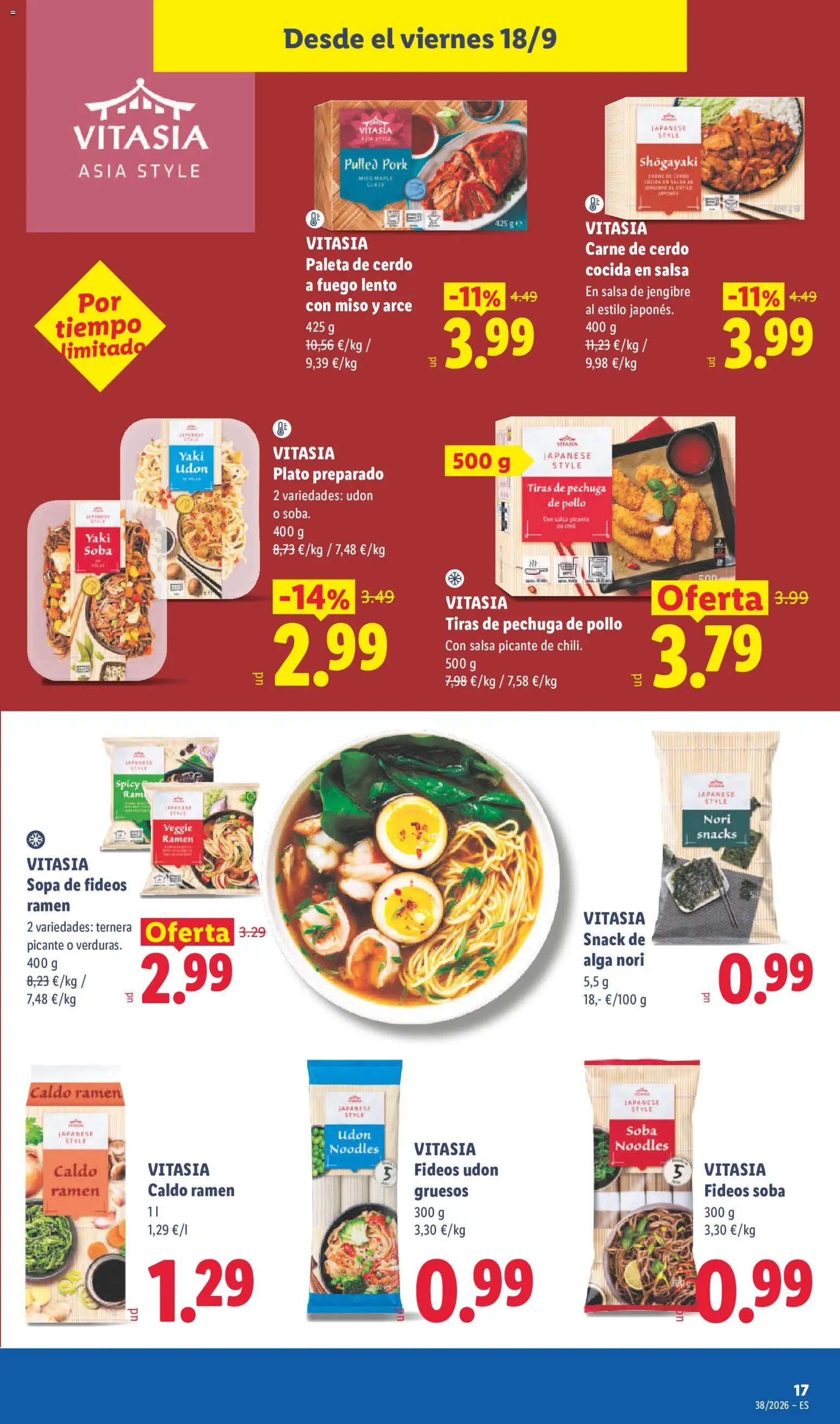 Lidl folleto