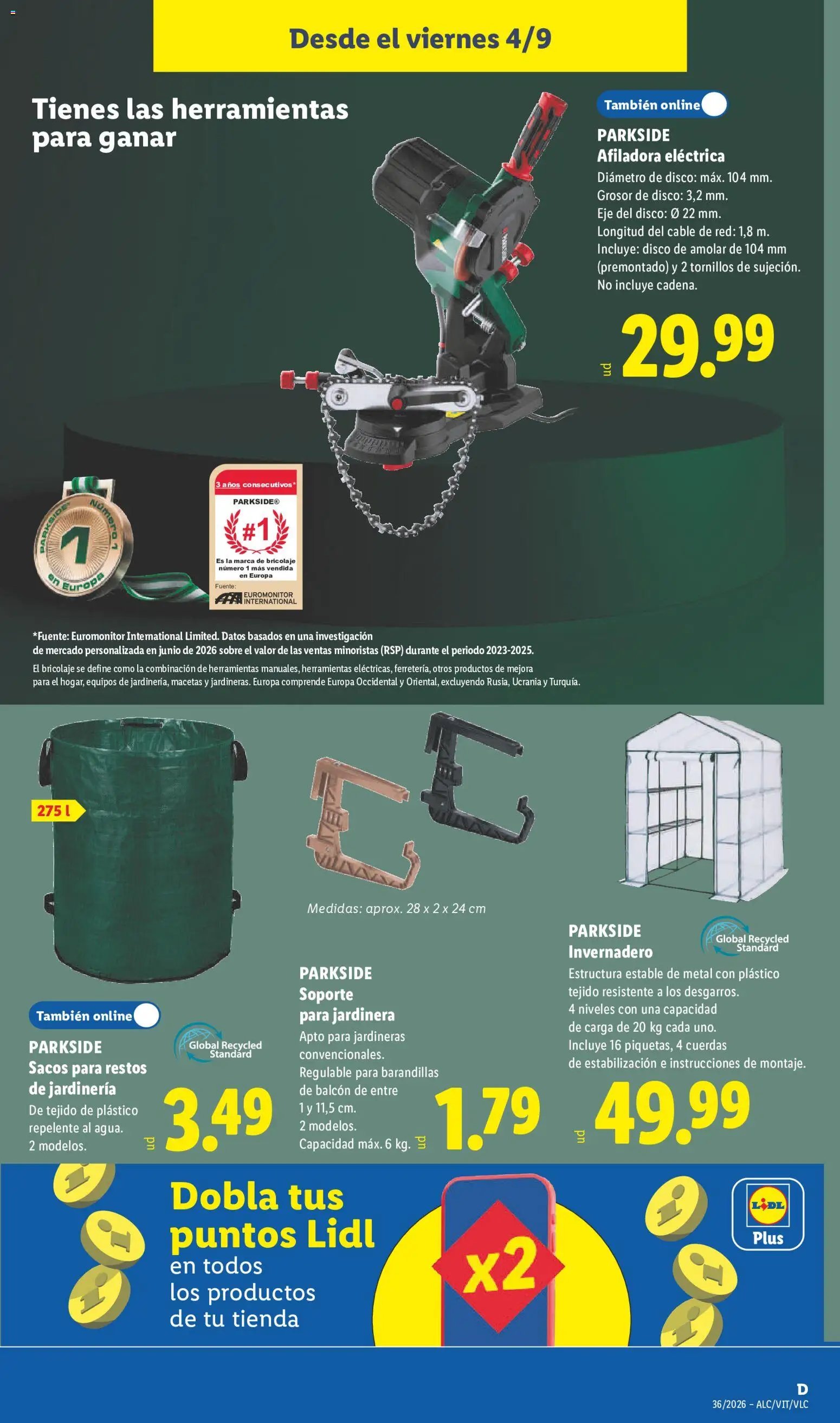 Lidl folleto de bazar