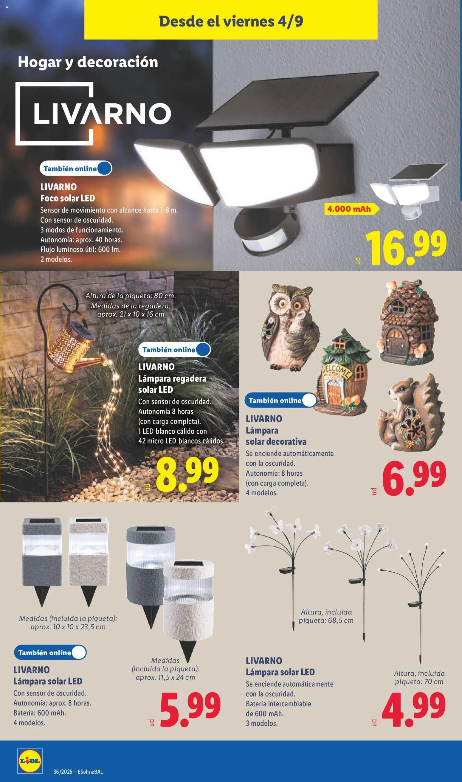Lidl folleto de bazar