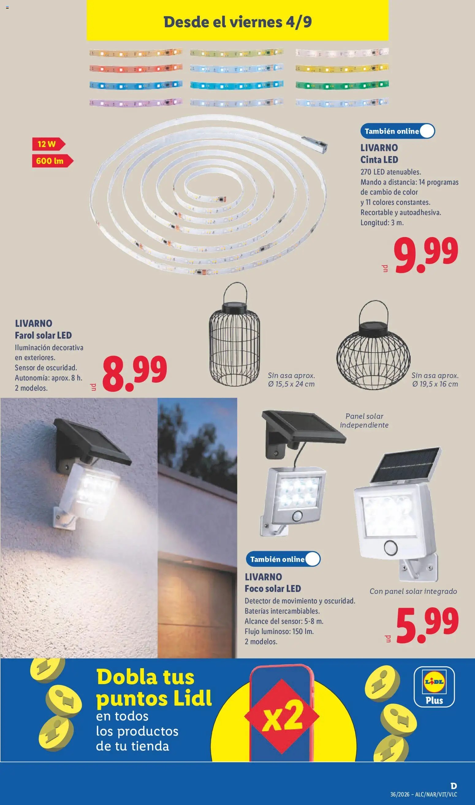 Lidl folleto de bazar
