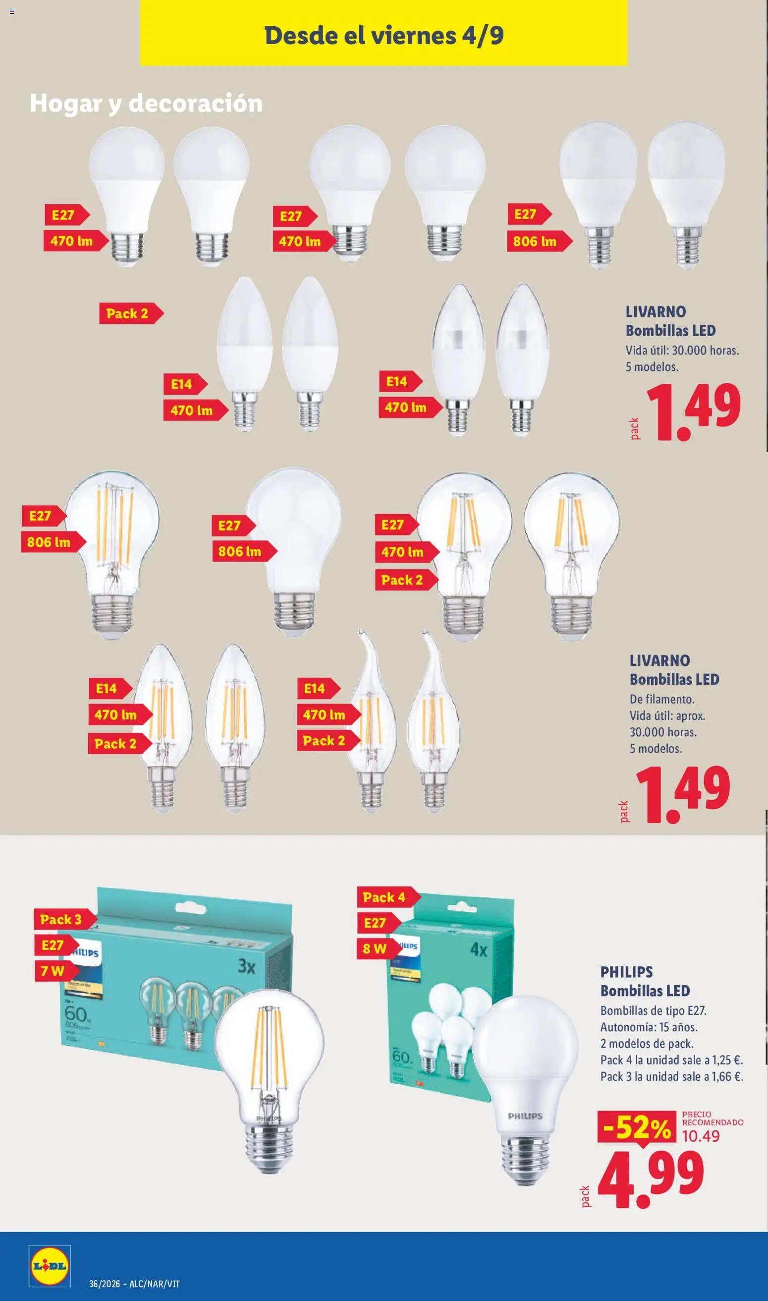 Lidl folleto de bazar