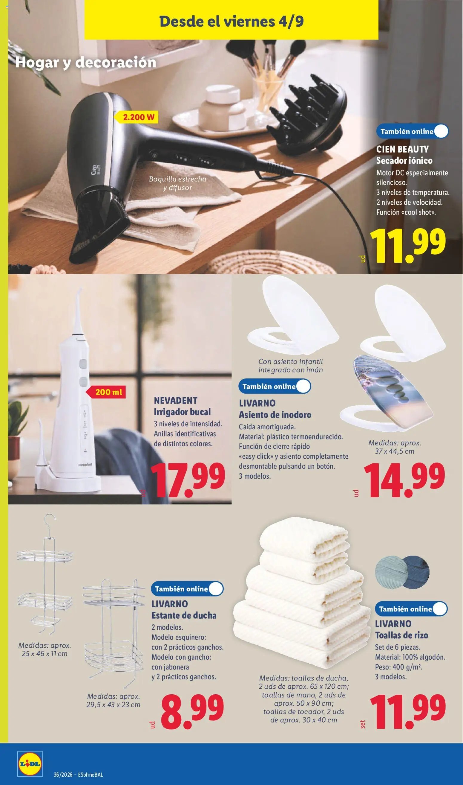 Lidl folleto de bazar