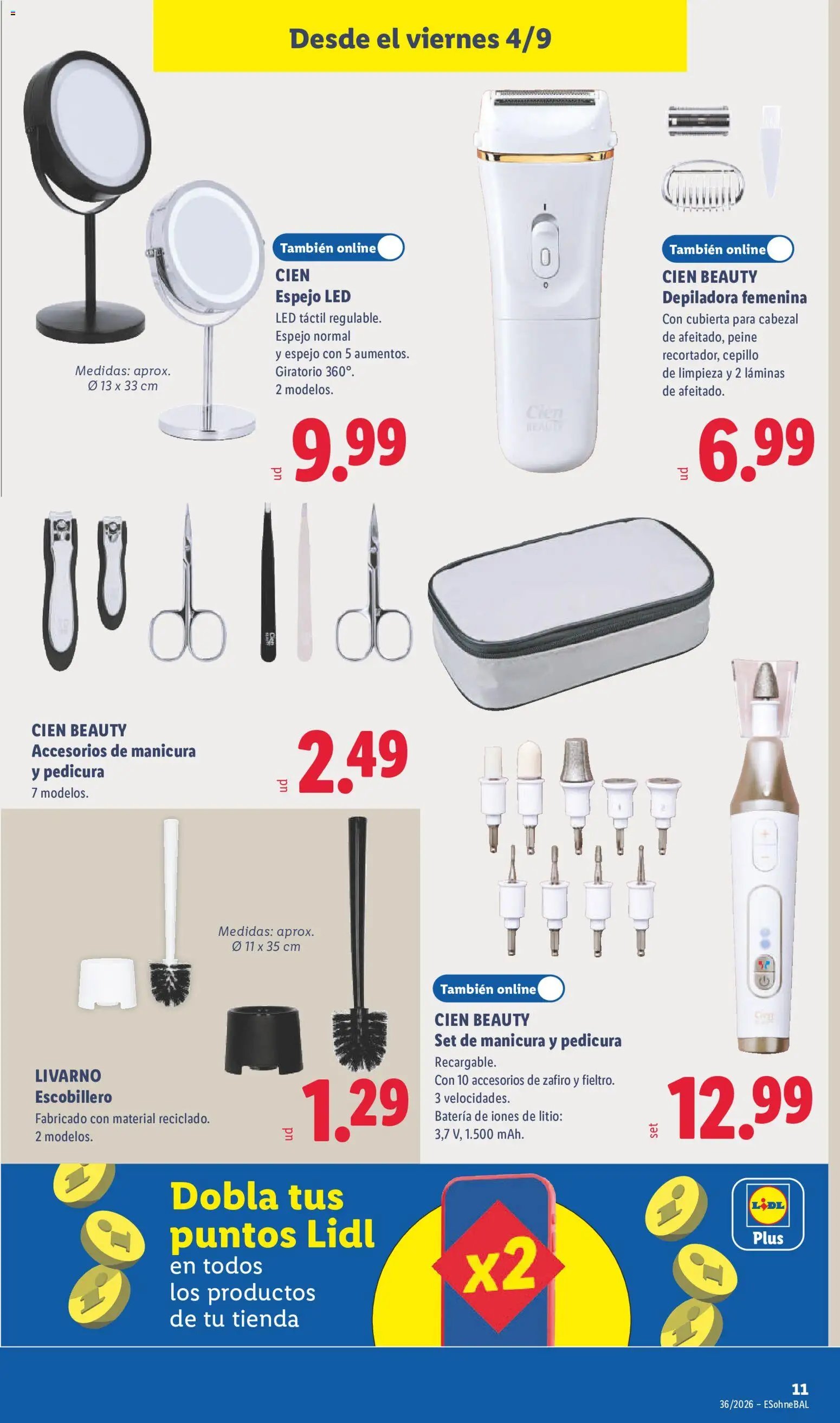 Lidl folleto de bazar