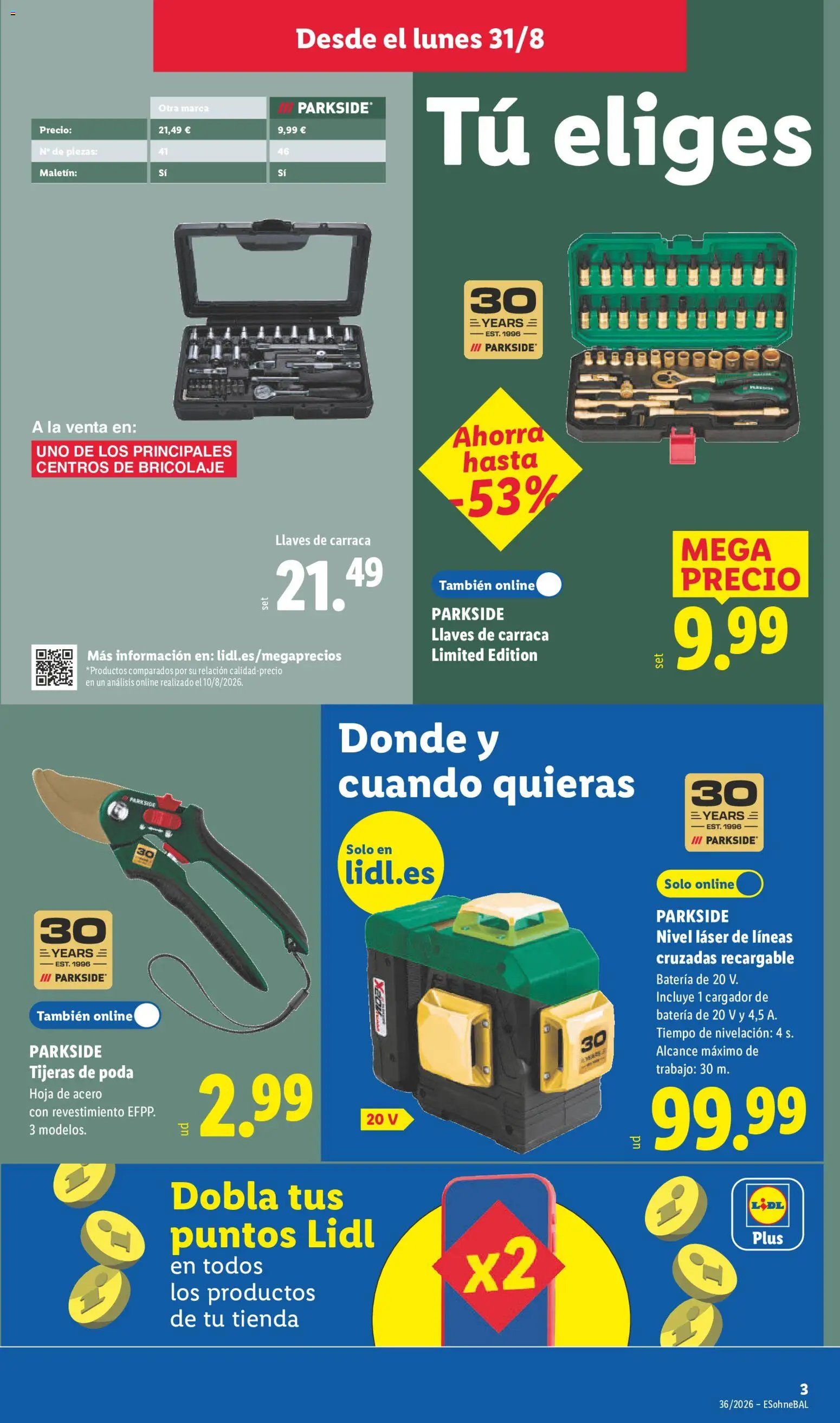 Lidl folleto de bazar