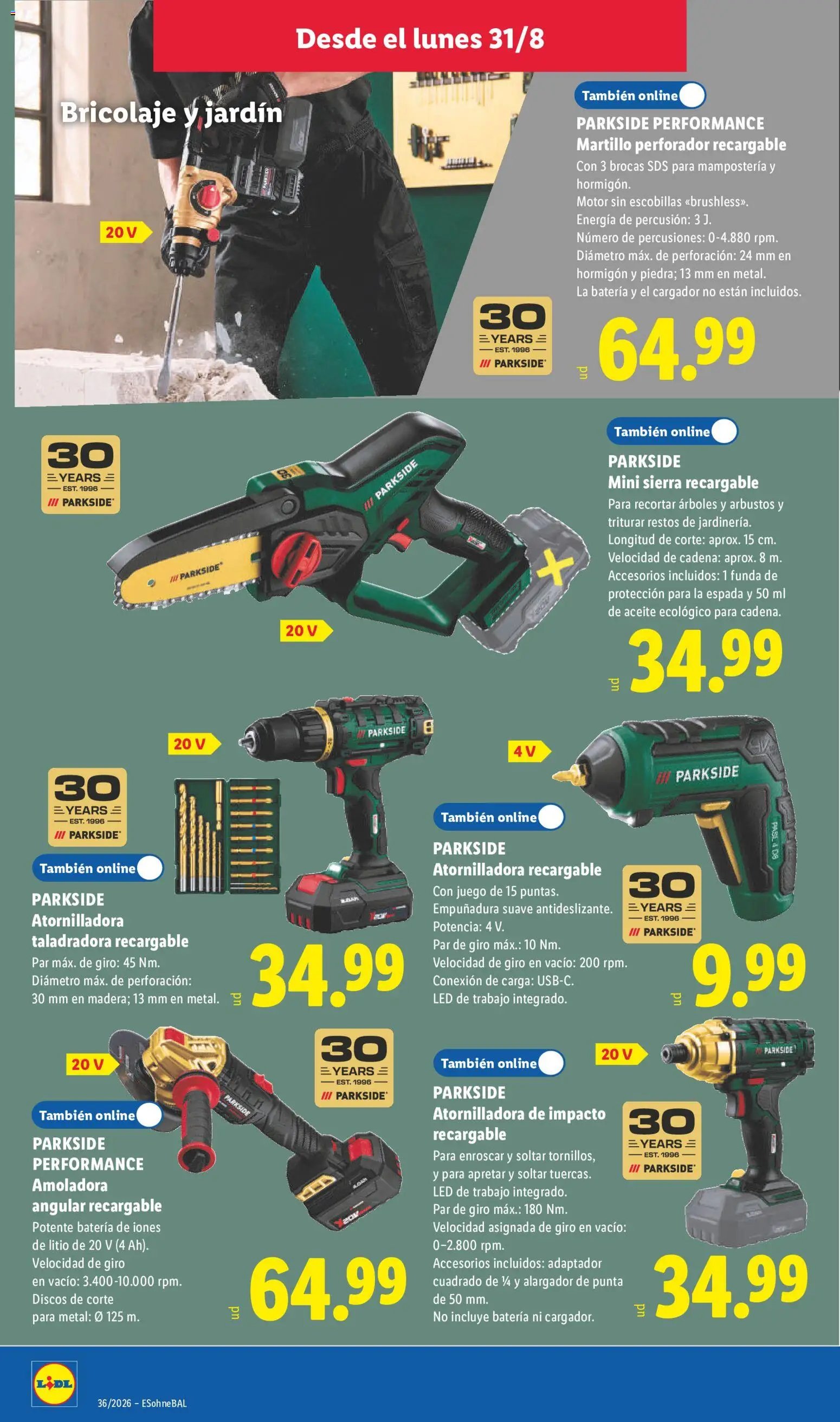 Lidl folleto de bazar