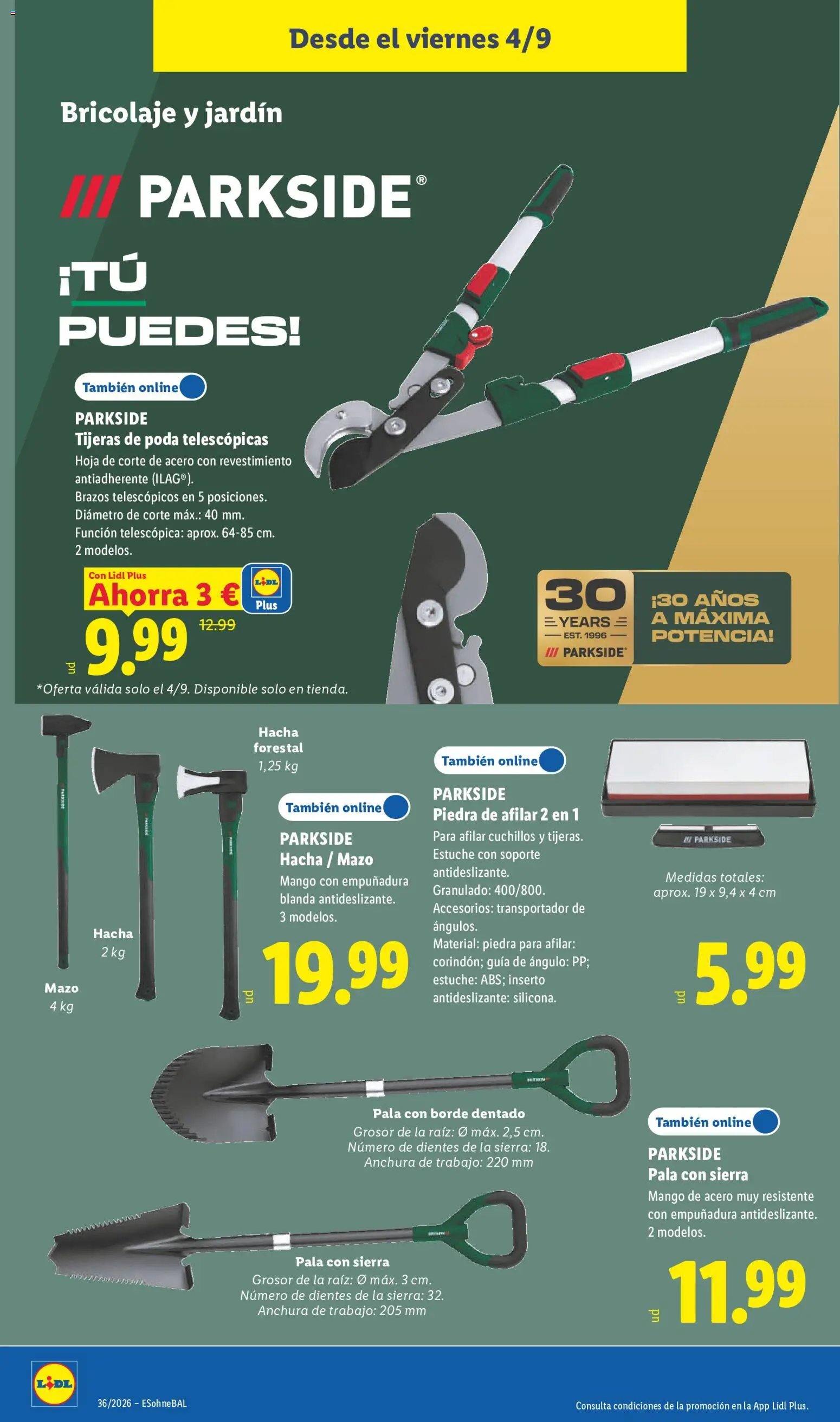 Lidl folleto de bazar