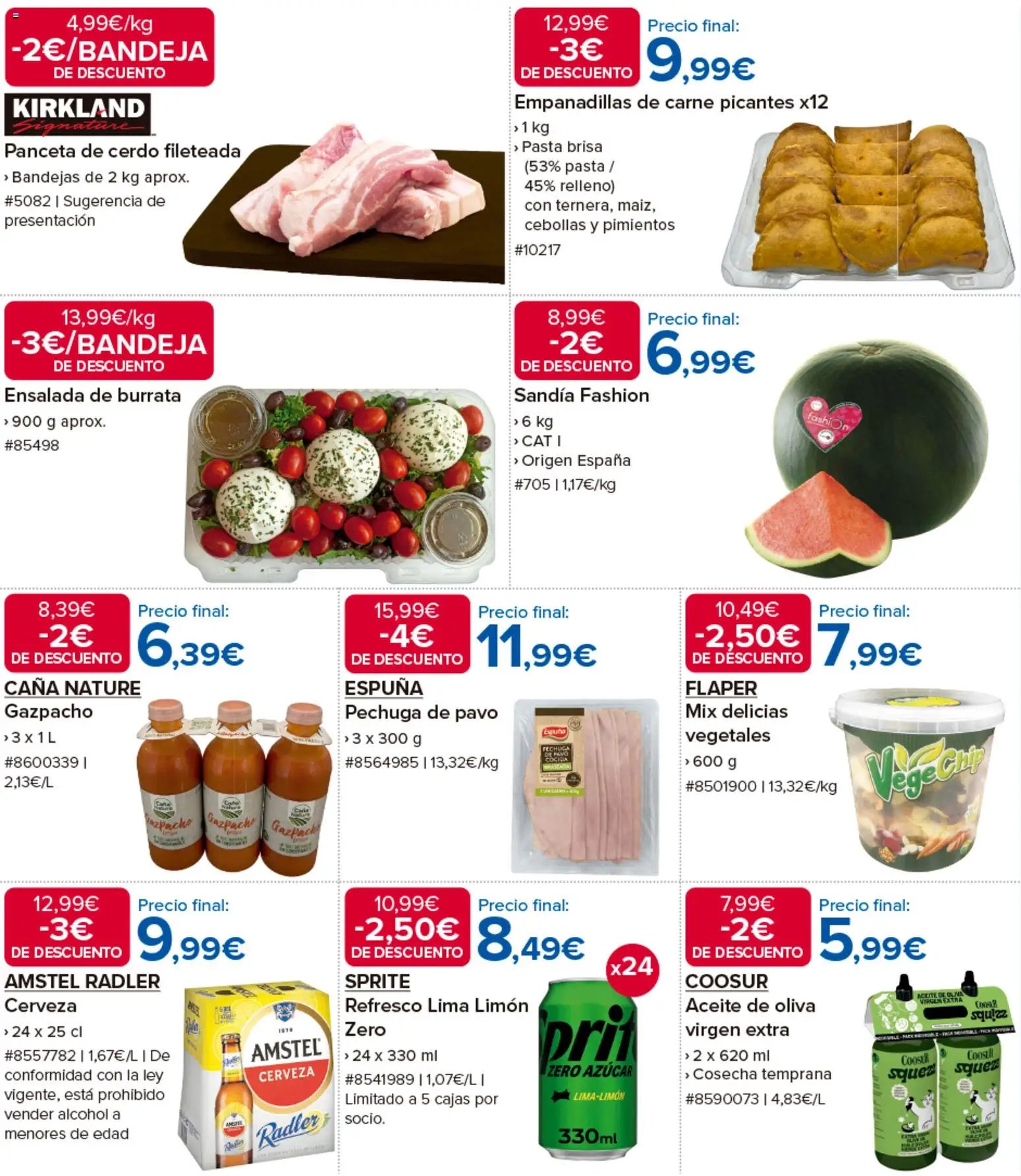 Costco 4 días de descuentos