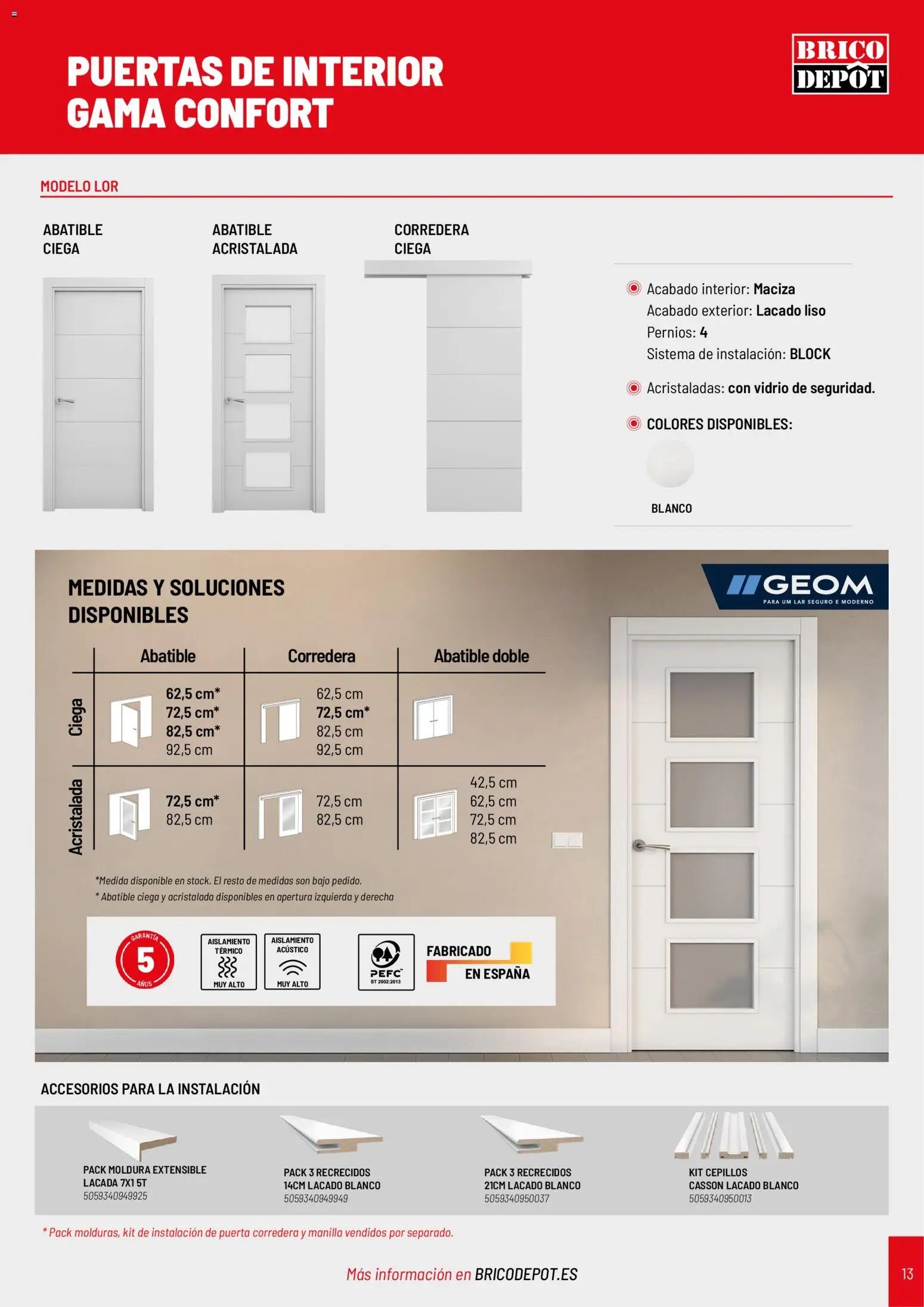 Brico Depôt Puertas y Ventanas