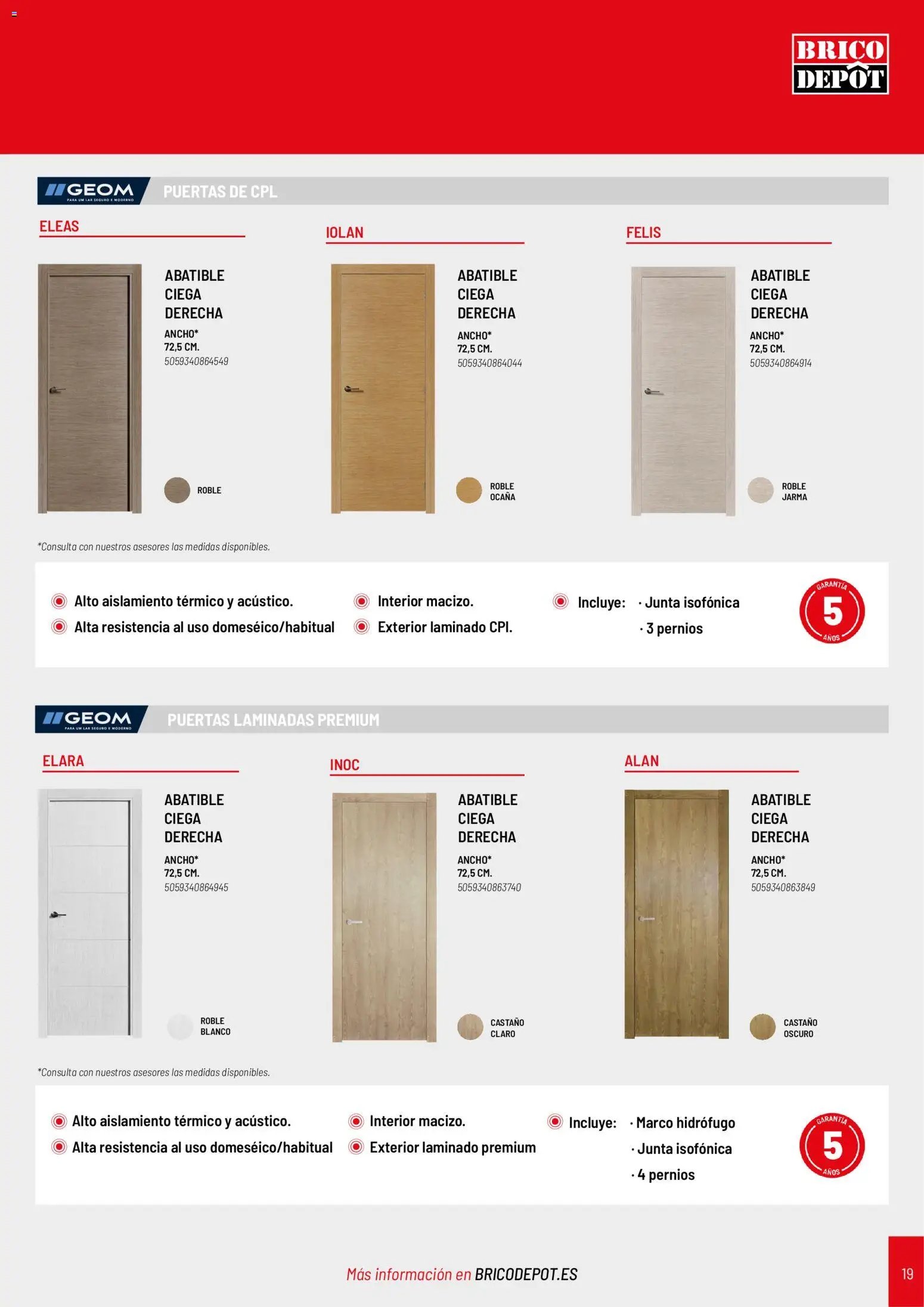 Brico Depôt Puertas y Ventanas