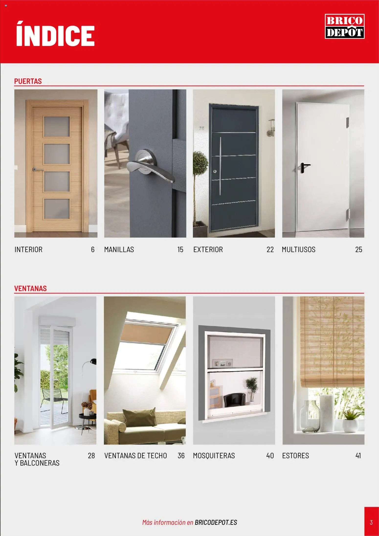 Brico Depôt Puertas y Ventanas