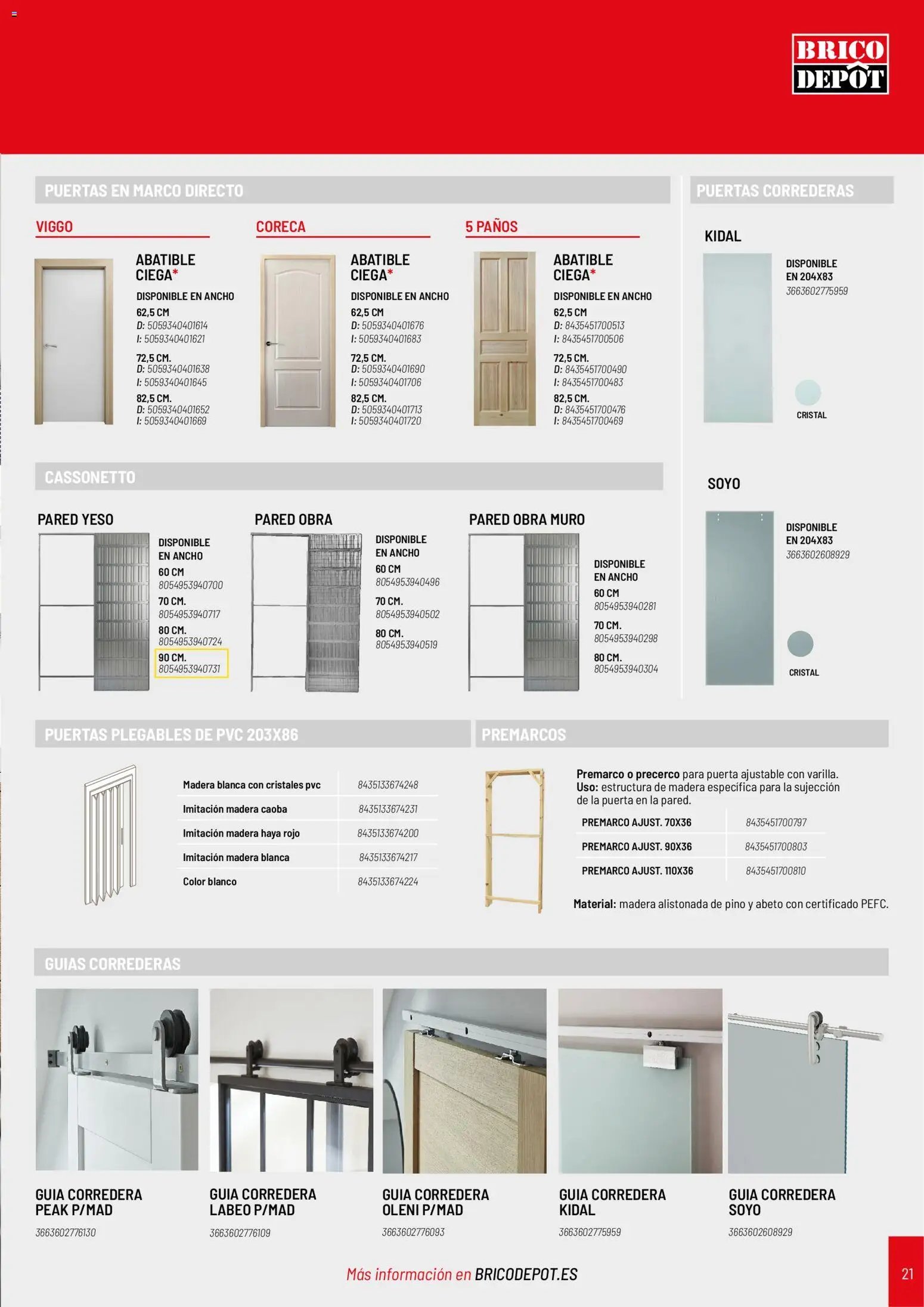 Brico Depôt Puertas y Ventanas