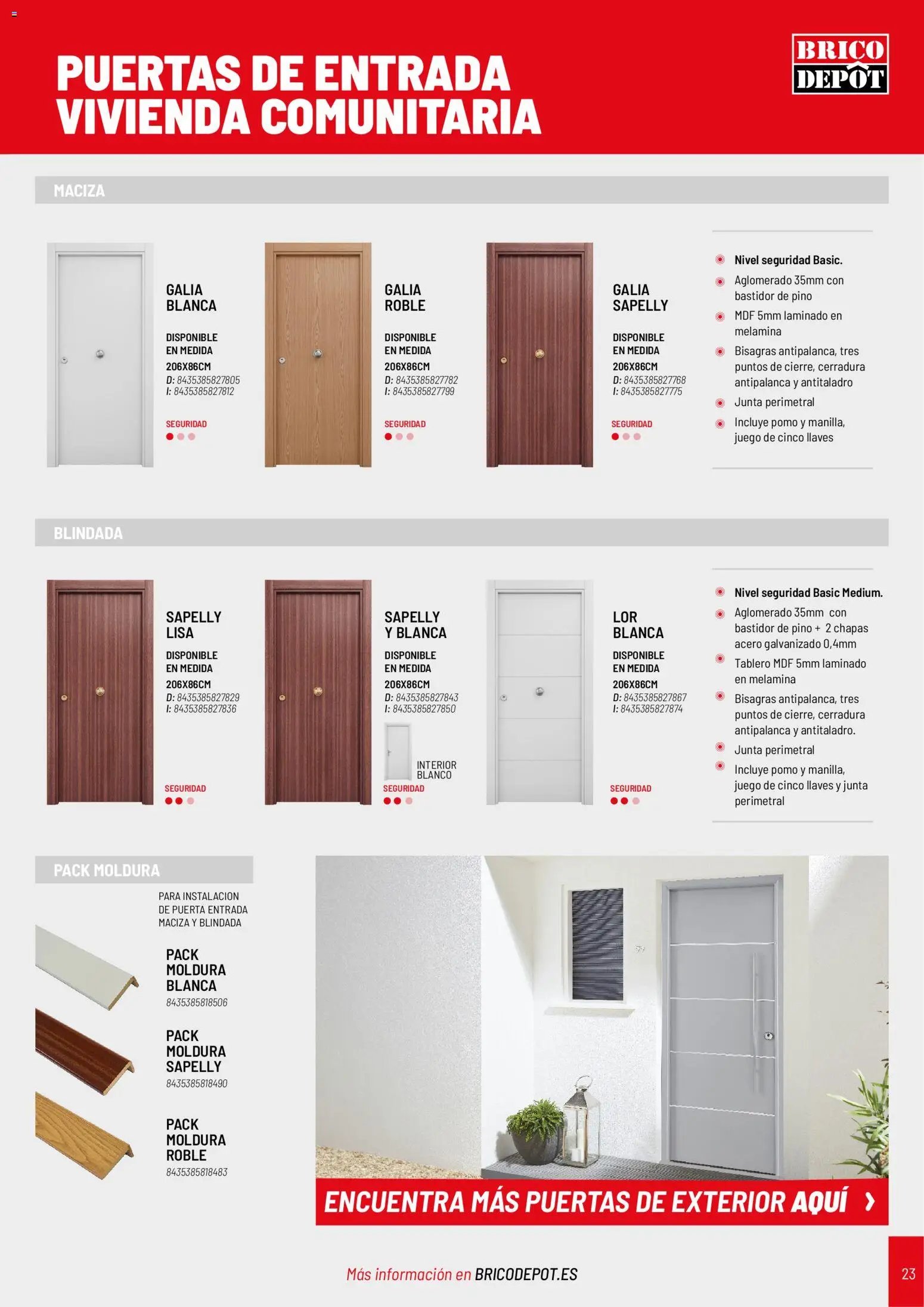 Brico Depôt Puertas y Ventanas