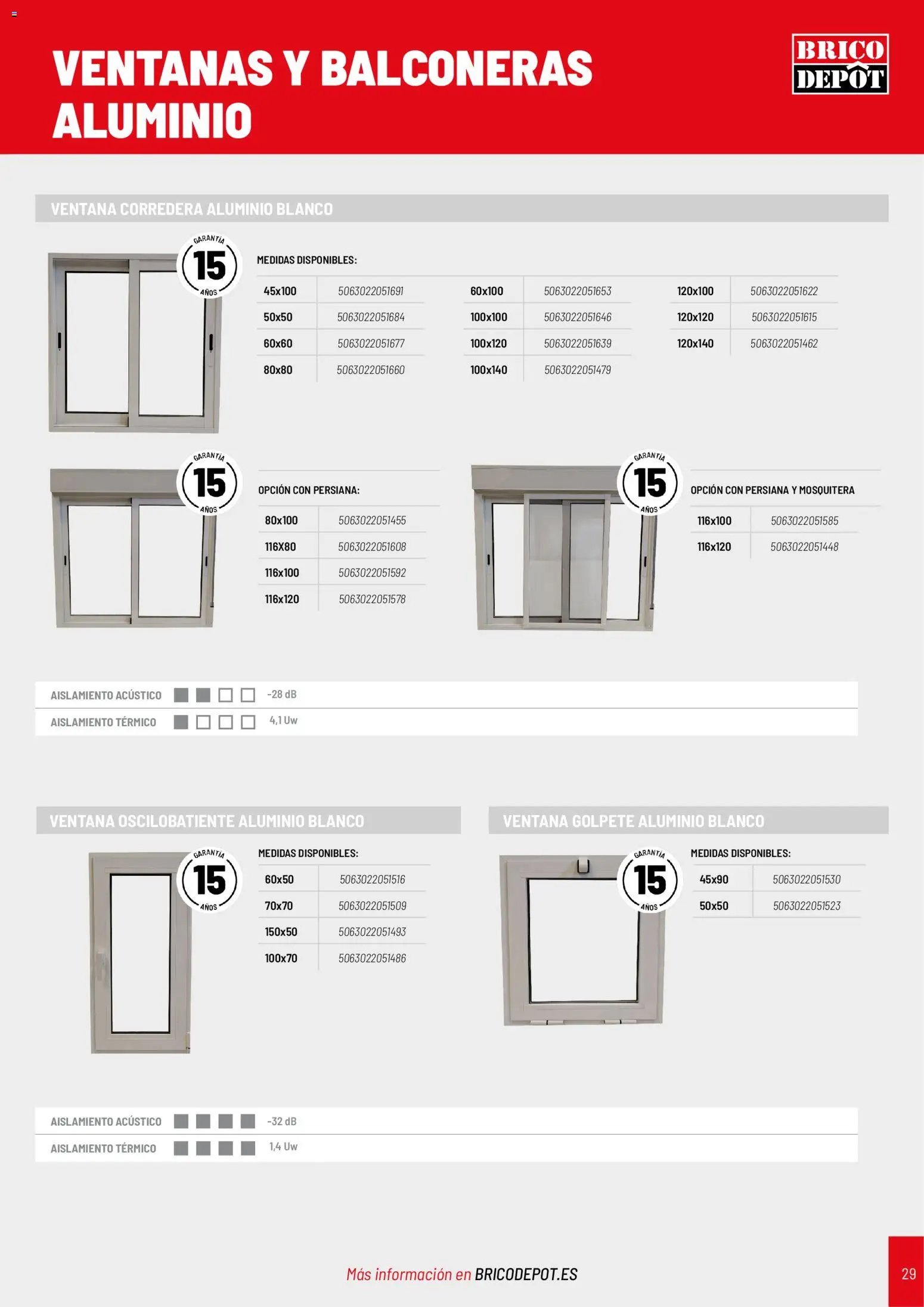 Brico Depôt Puertas y Ventanas