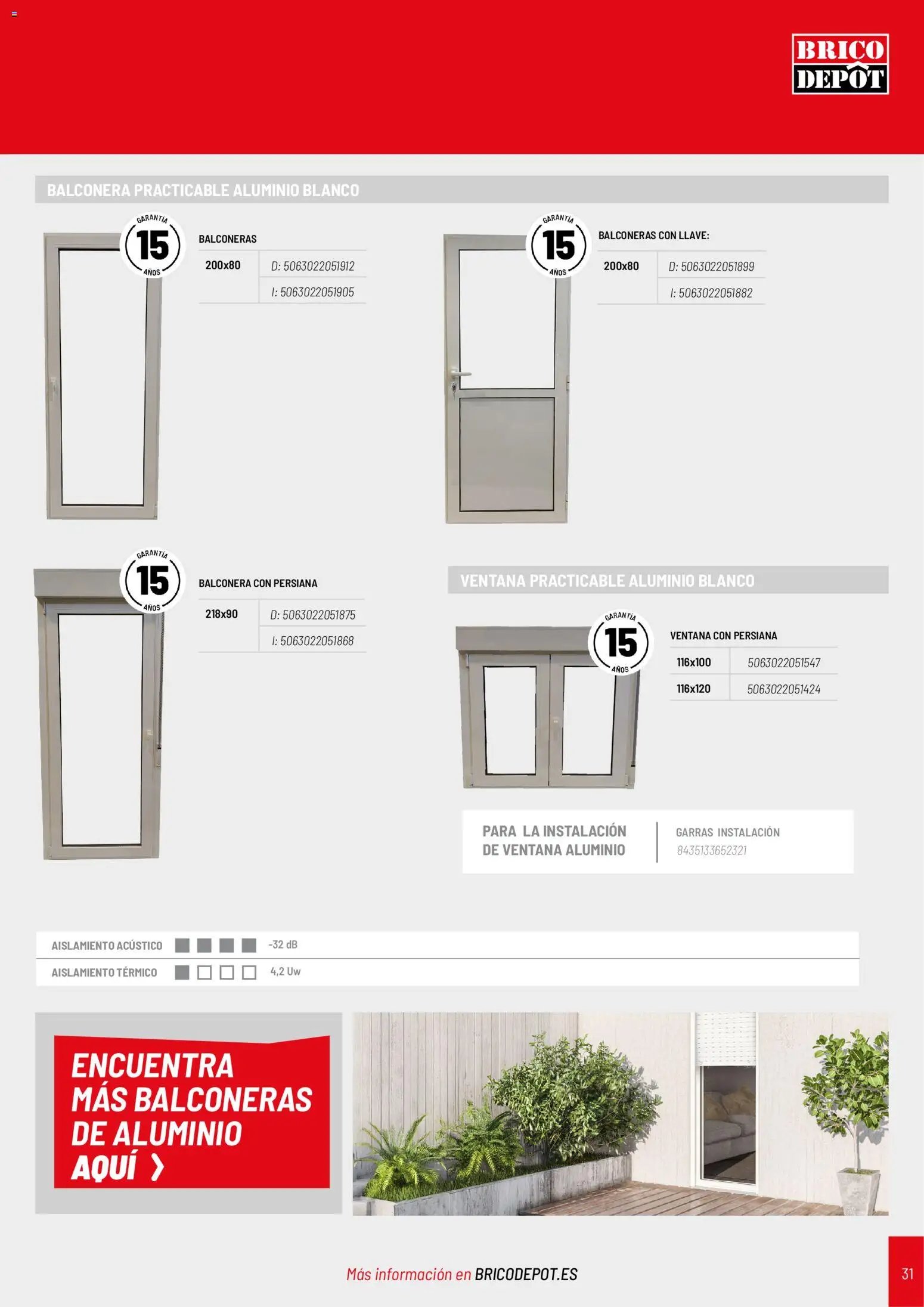 Brico Depôt Puertas y Ventanas