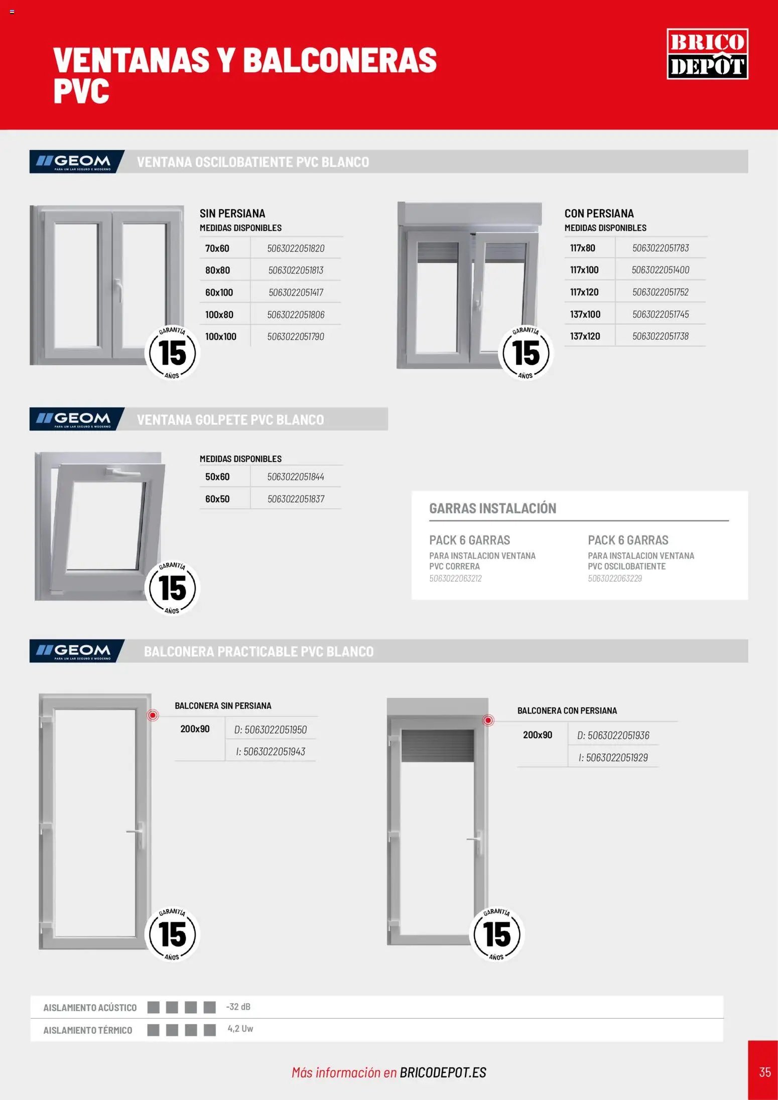 Brico Depôt Puertas y Ventanas
