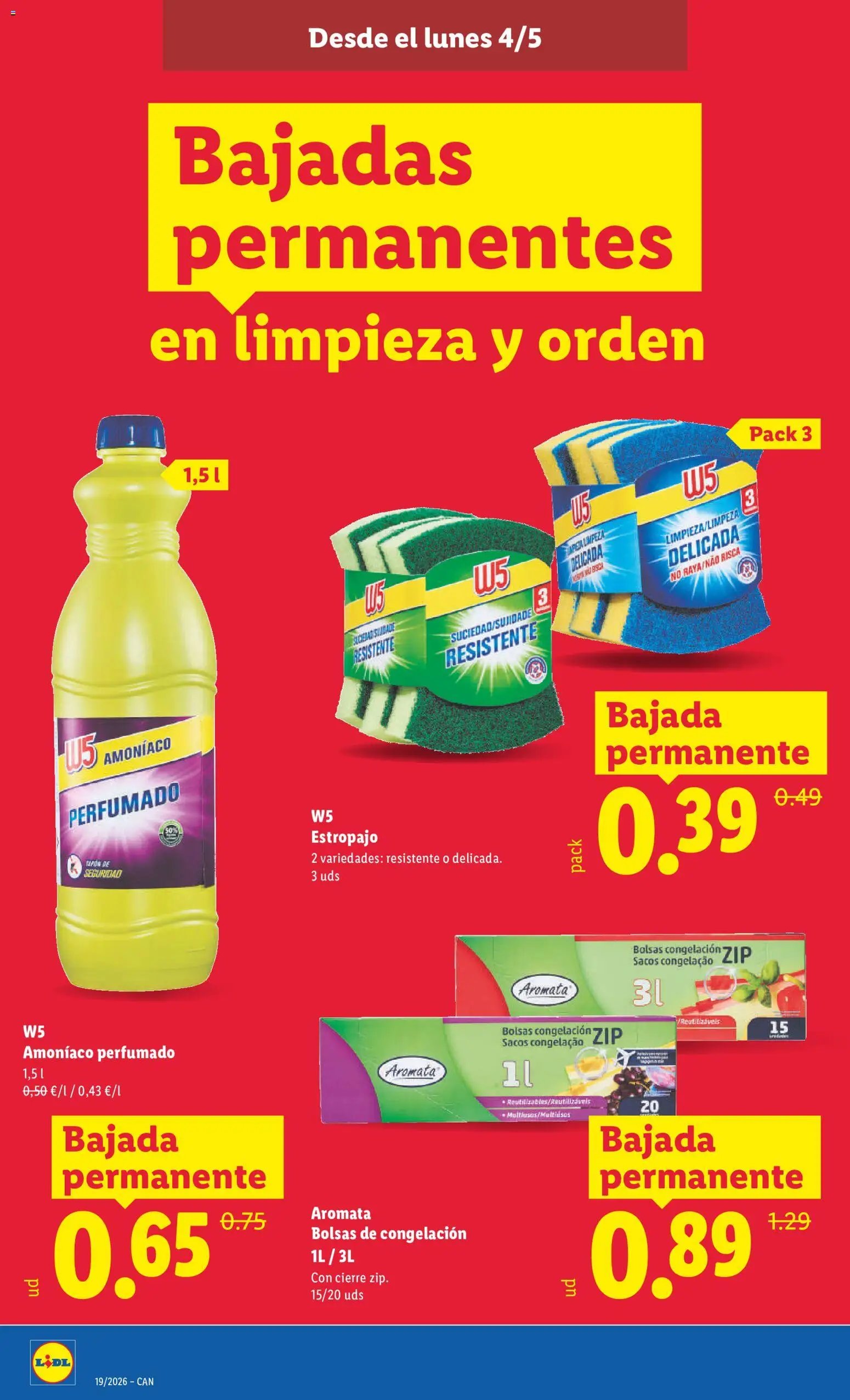 Lidl Bajadas Canarias