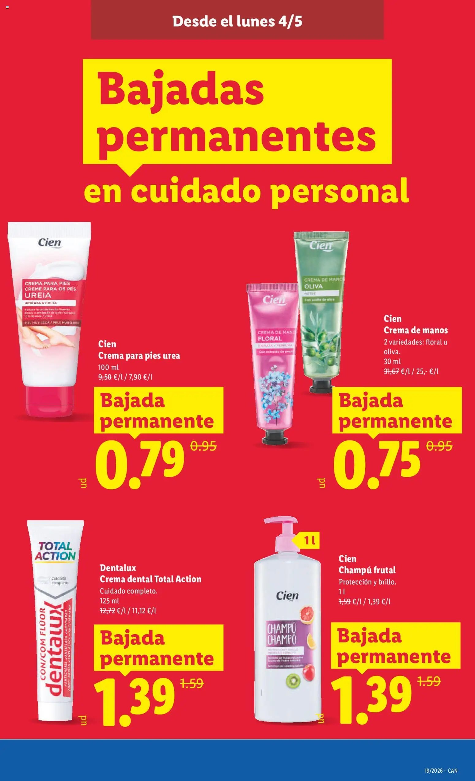 Lidl Bajadas Canarias