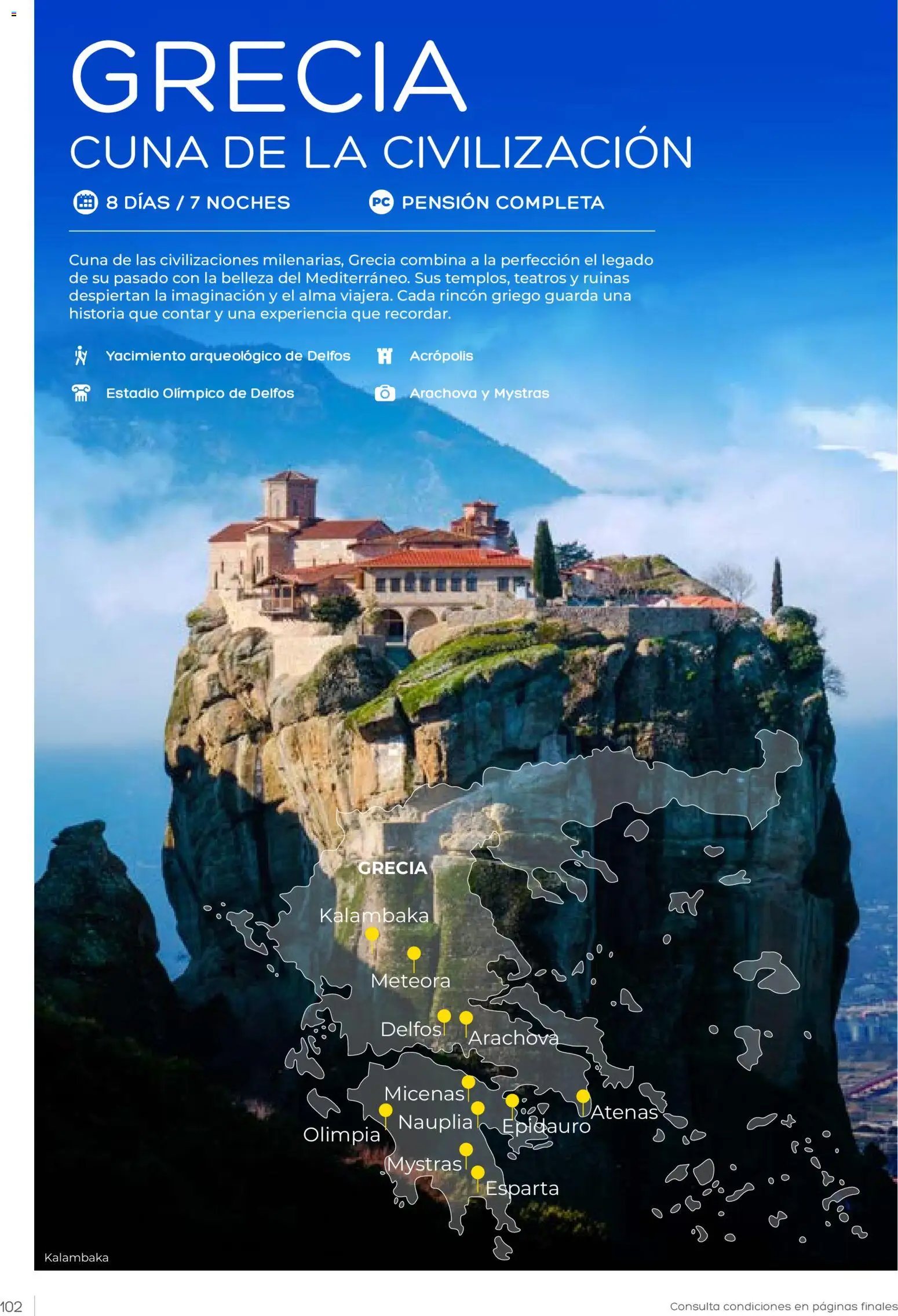 Viajes El Corte Inglés Club de Vacaciones otoño primavera