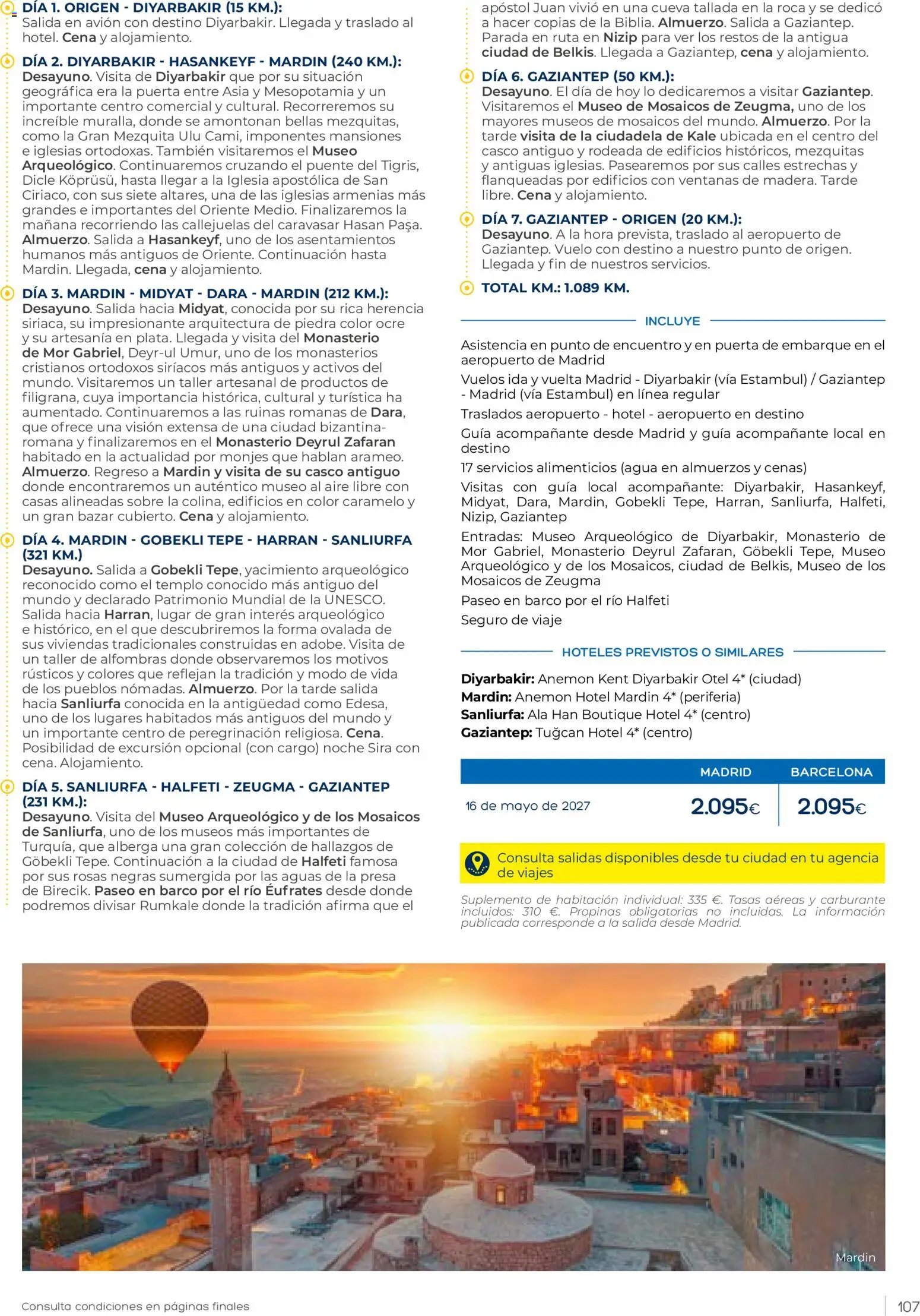 Viajes El Corte Inglés Club de Vacaciones otoño primavera