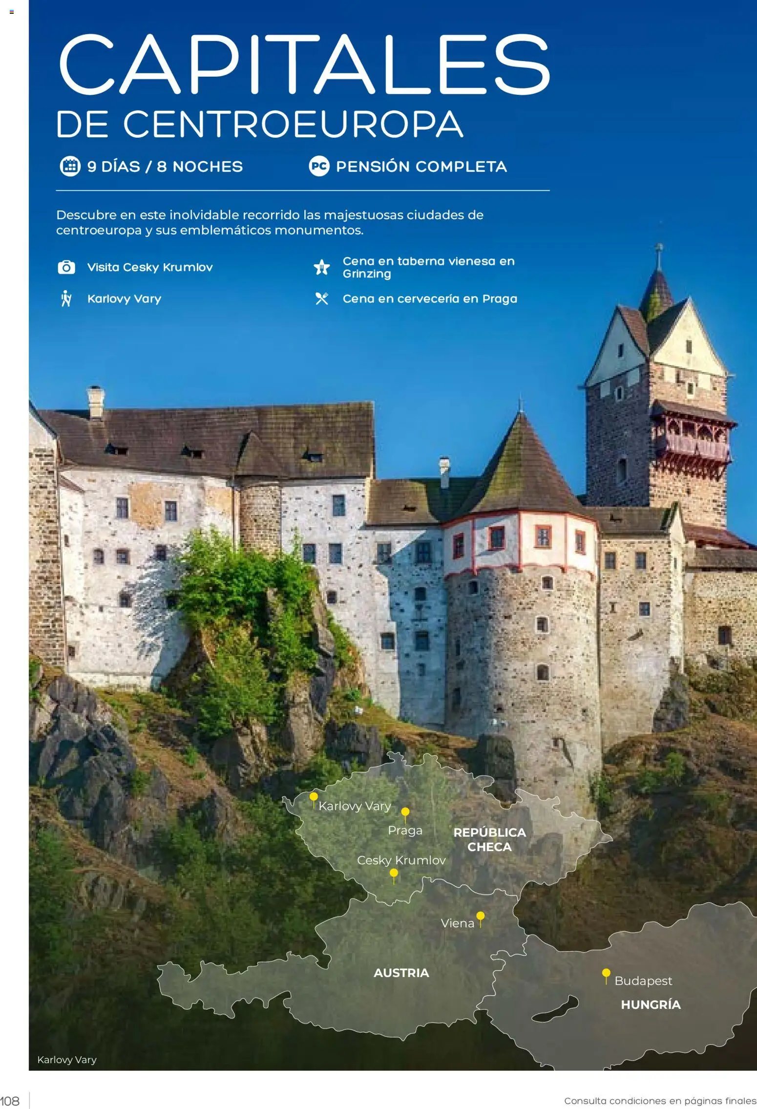 Viajes El Corte Inglés Club de Vacaciones otoño primavera